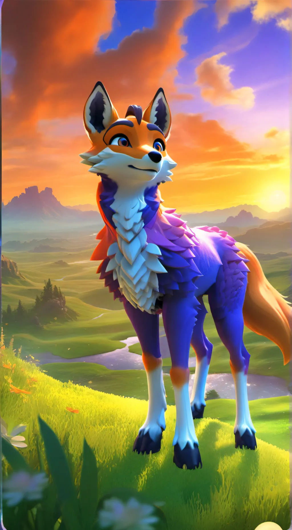 ai character: 🌄Kyler🌄 background