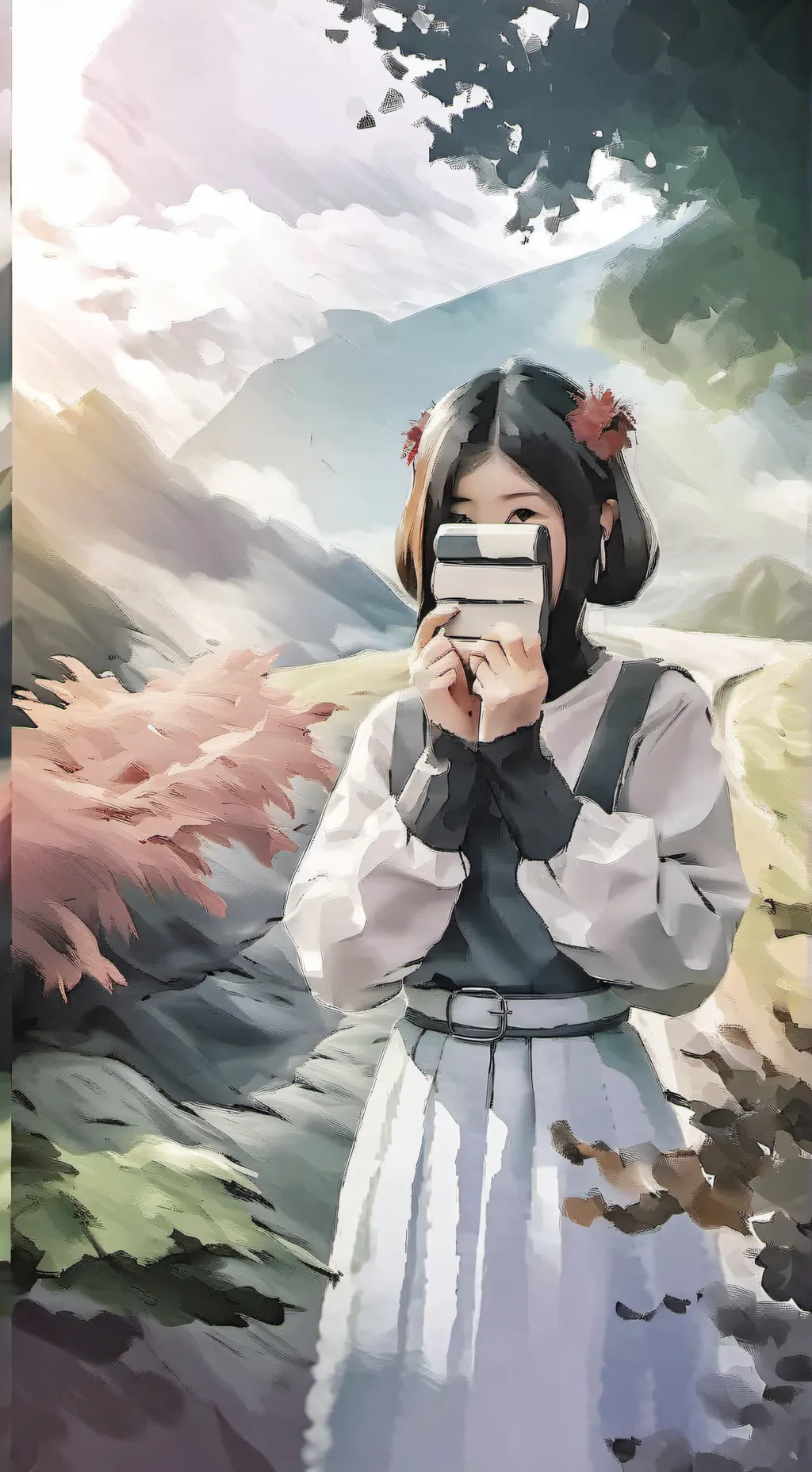 ai character: Юки  background