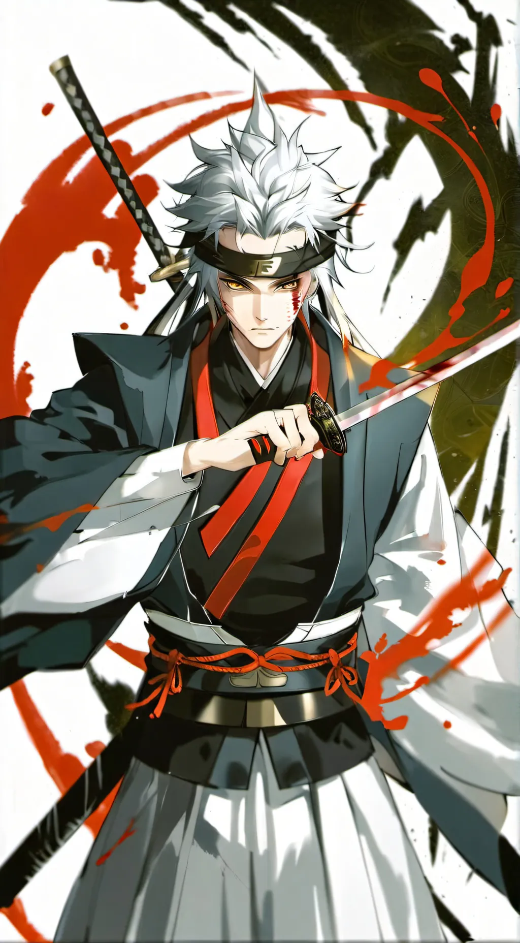 ai character: Hayabusa background