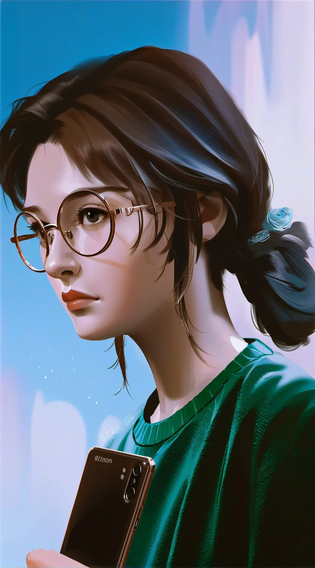 ai character: My sassy gf background