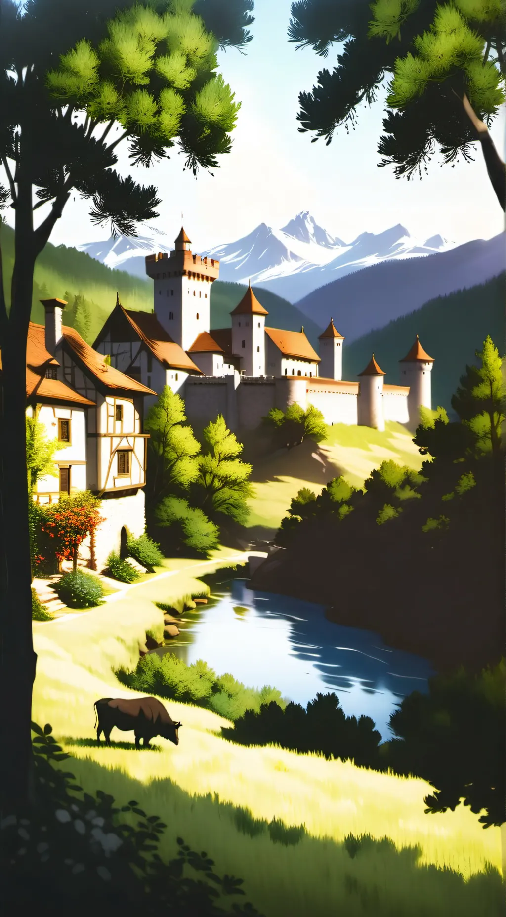 ai character: Mundo Medieval. background