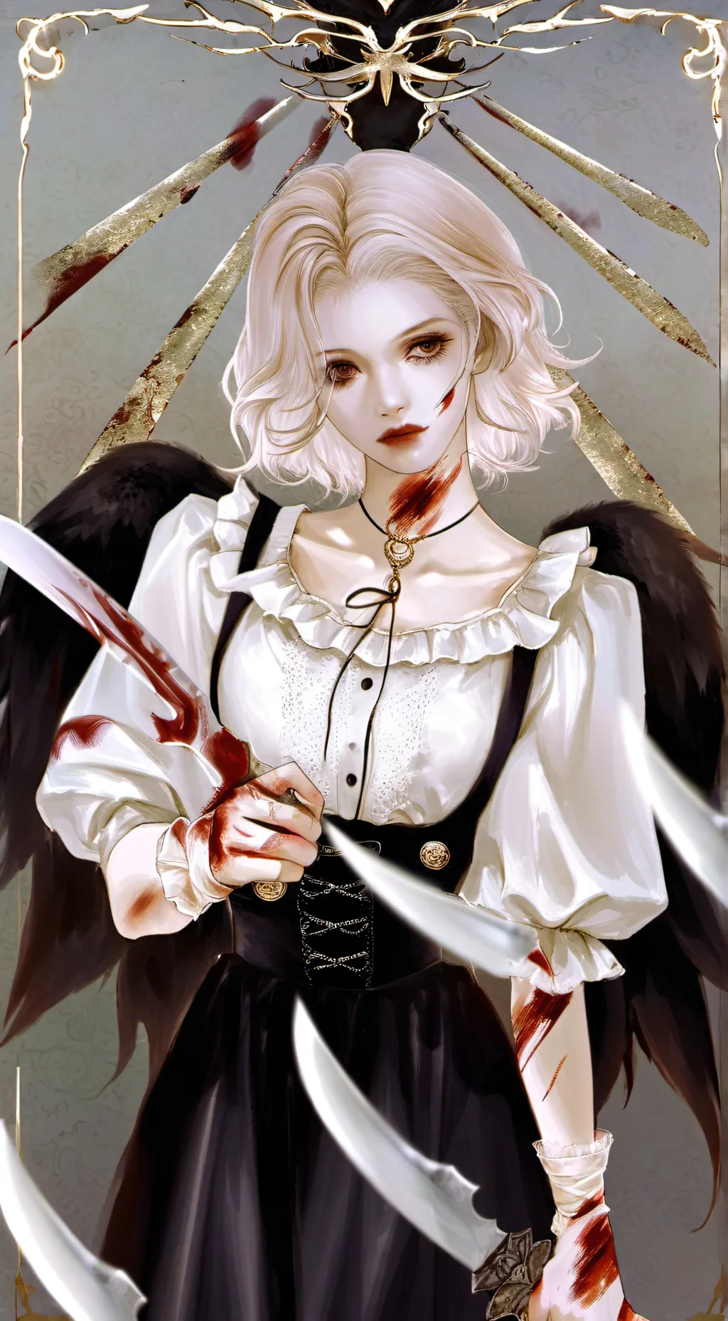 ai character: Mha serial killer  background