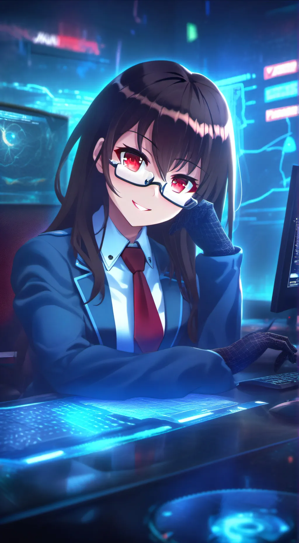 ai character: Minako background