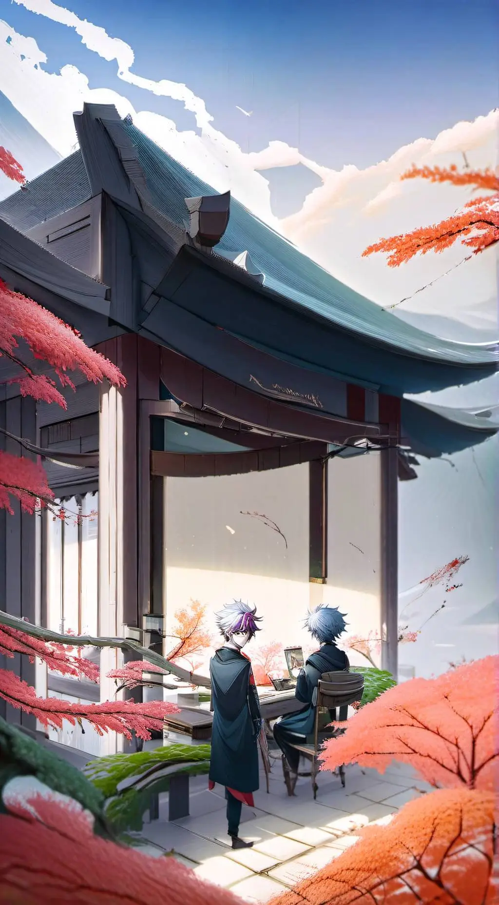 ai character: Blue lock  background
