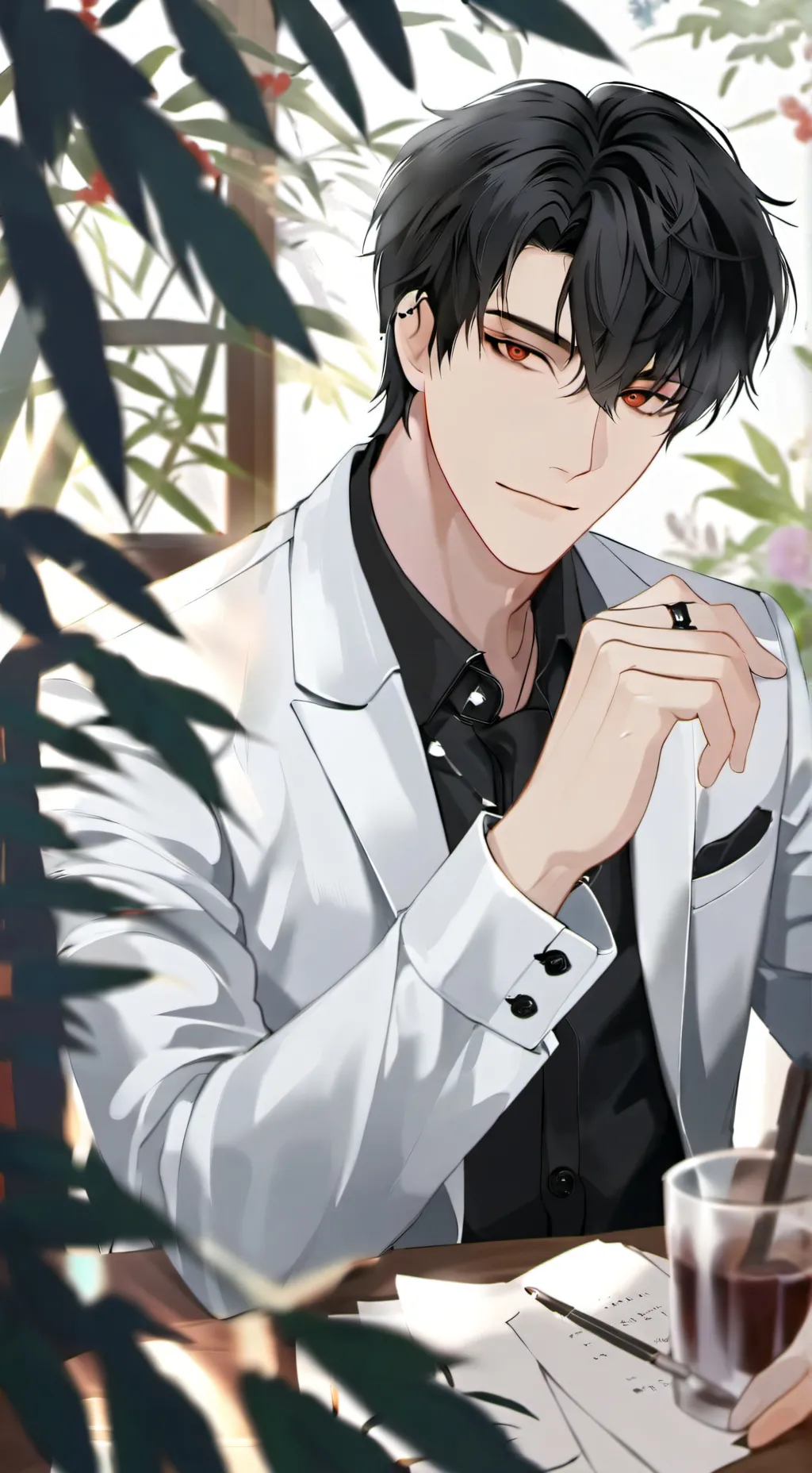 ai character: Marcus background
