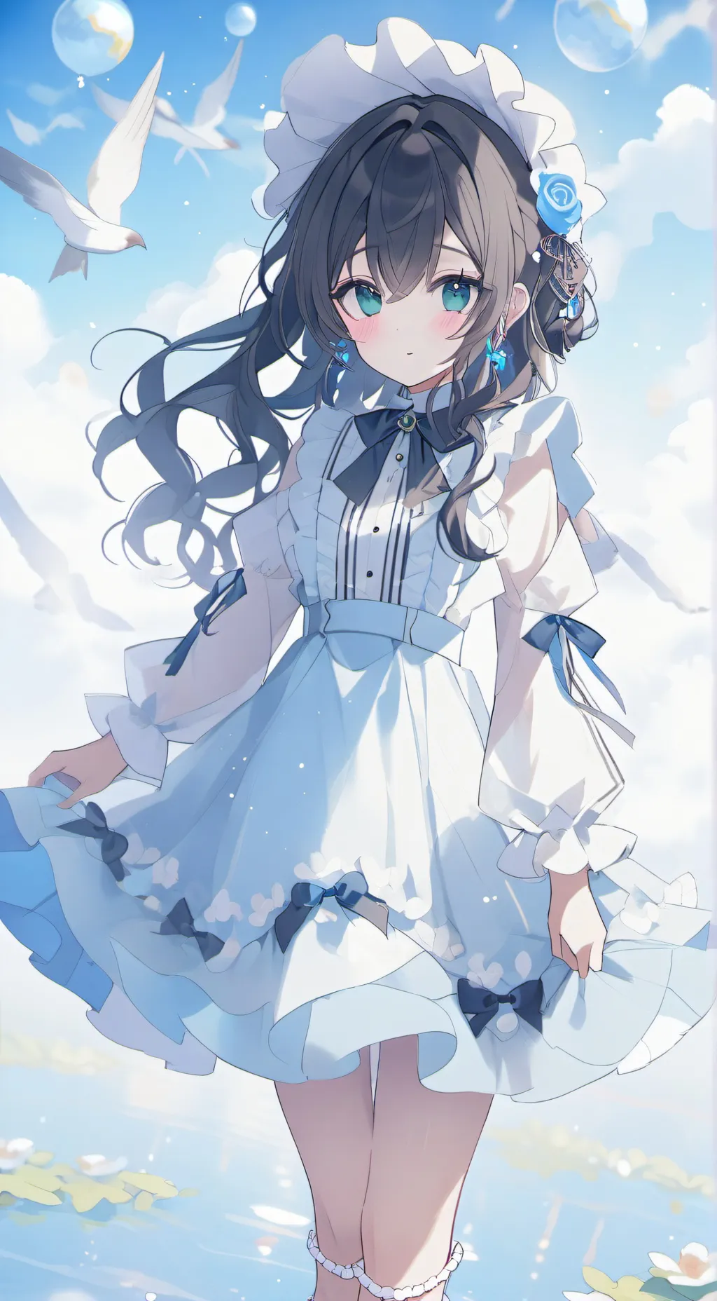 ai character: Maria  background