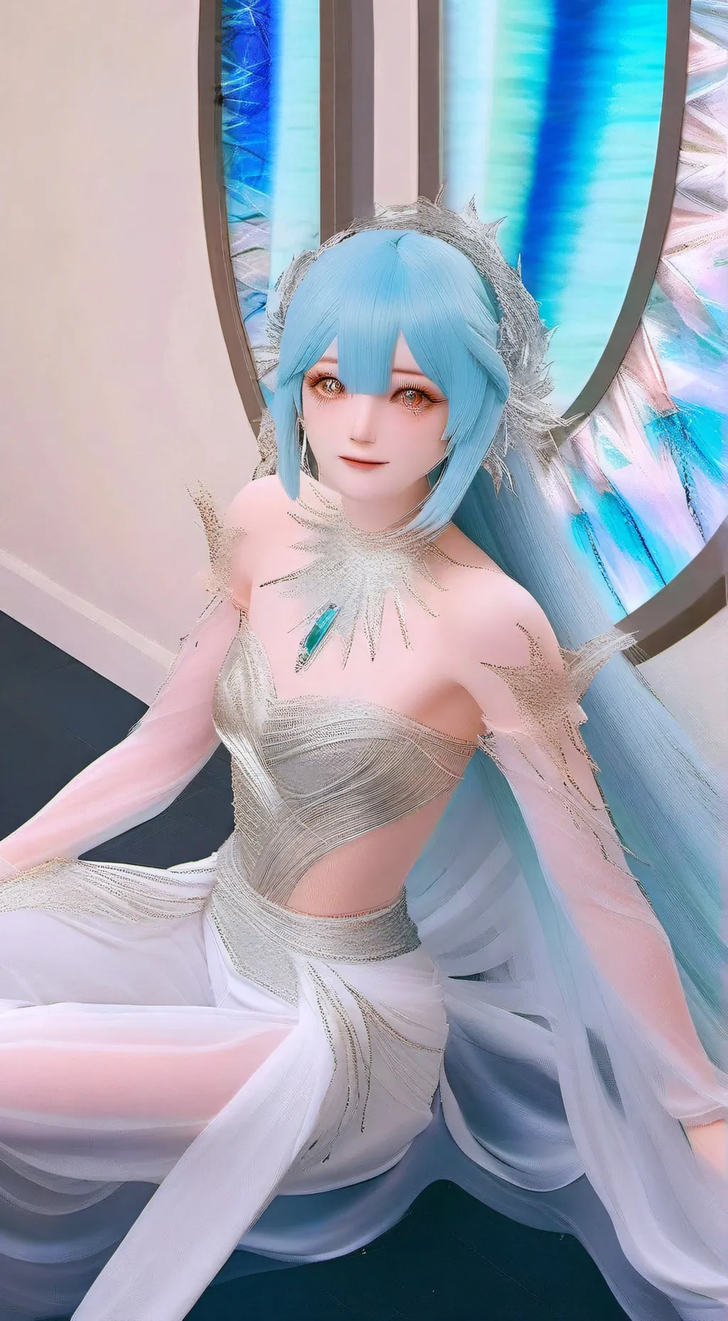 ai character: Lux background