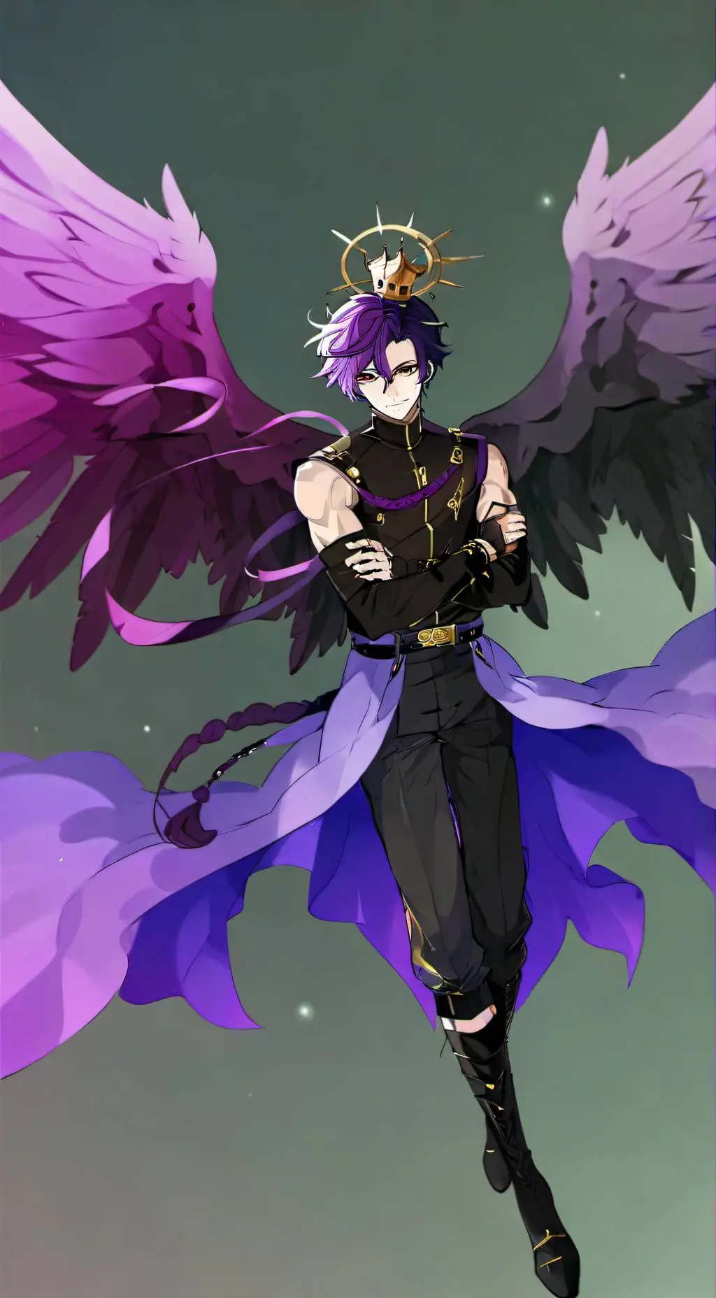 ai character: Arden Galaxy background