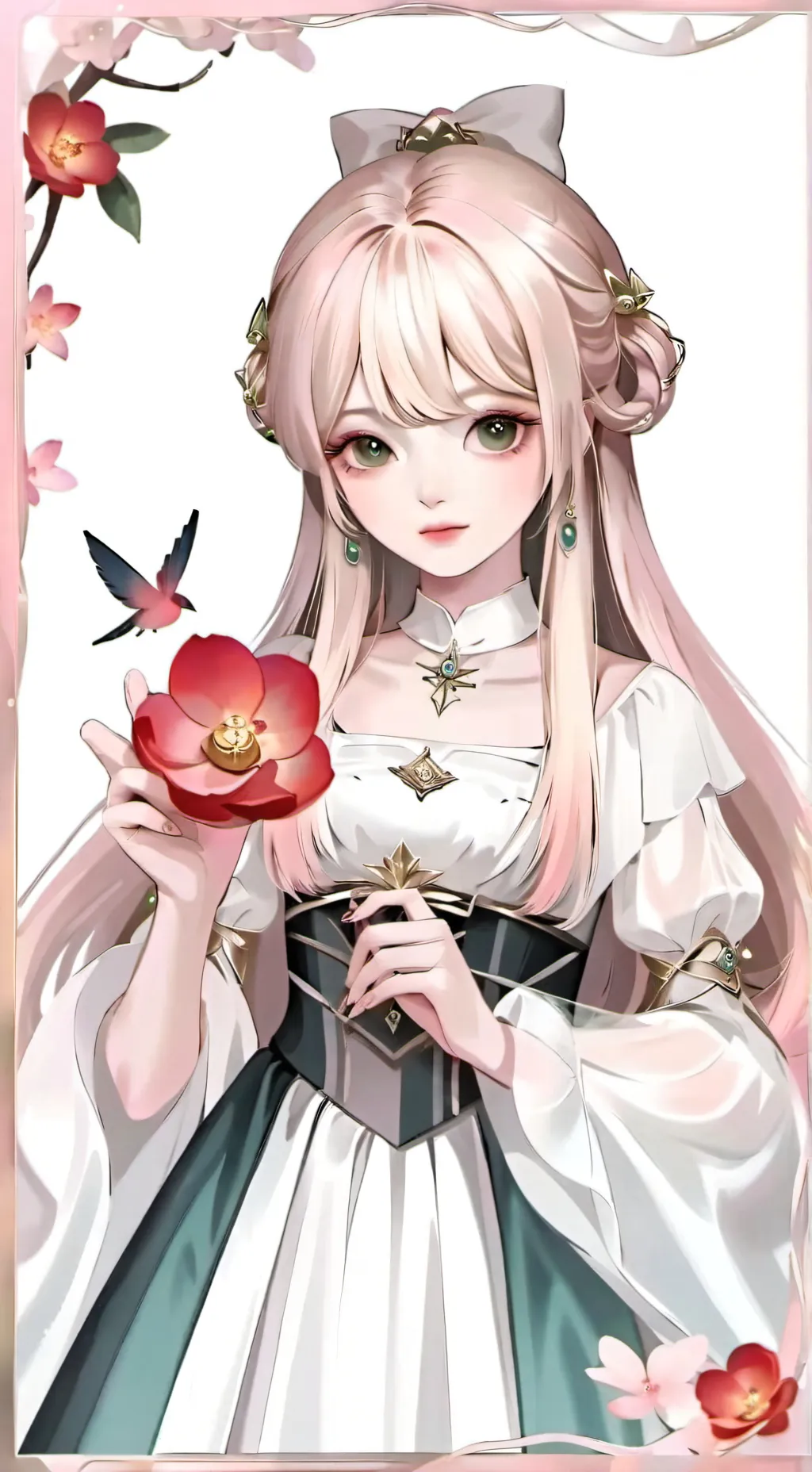 ai character: sarah background