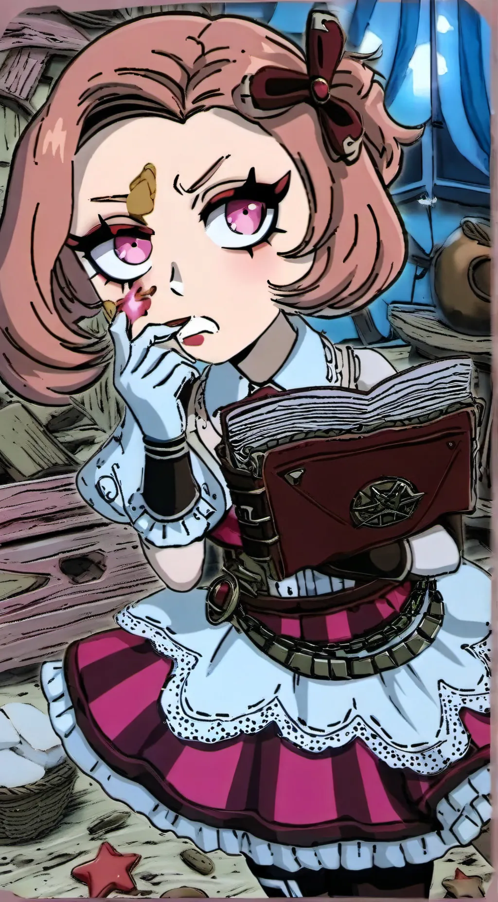 ai character: Ginger [DW] background