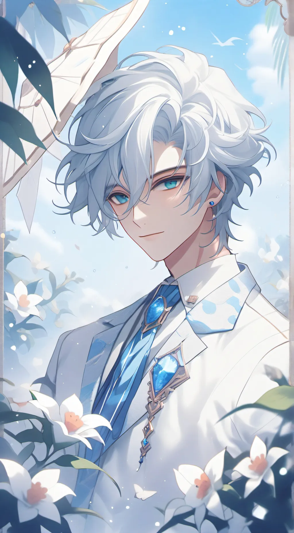 ai character: Lucke background