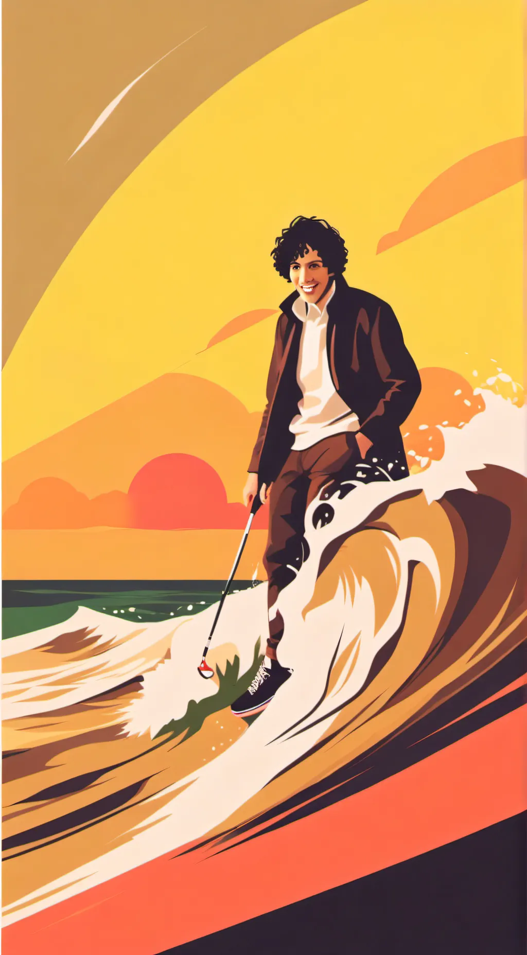 ai character: Douglassola background