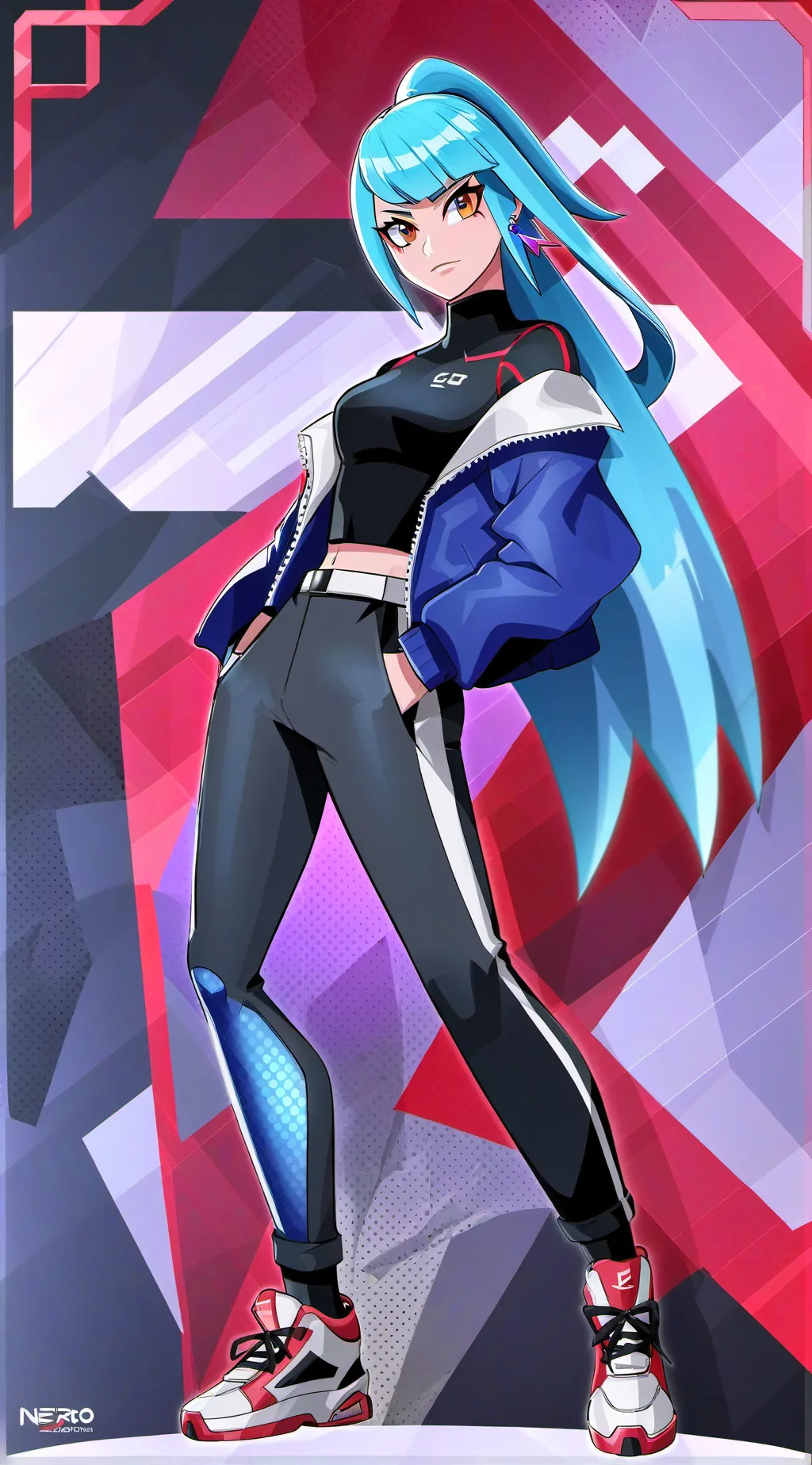 ai character: Mina background