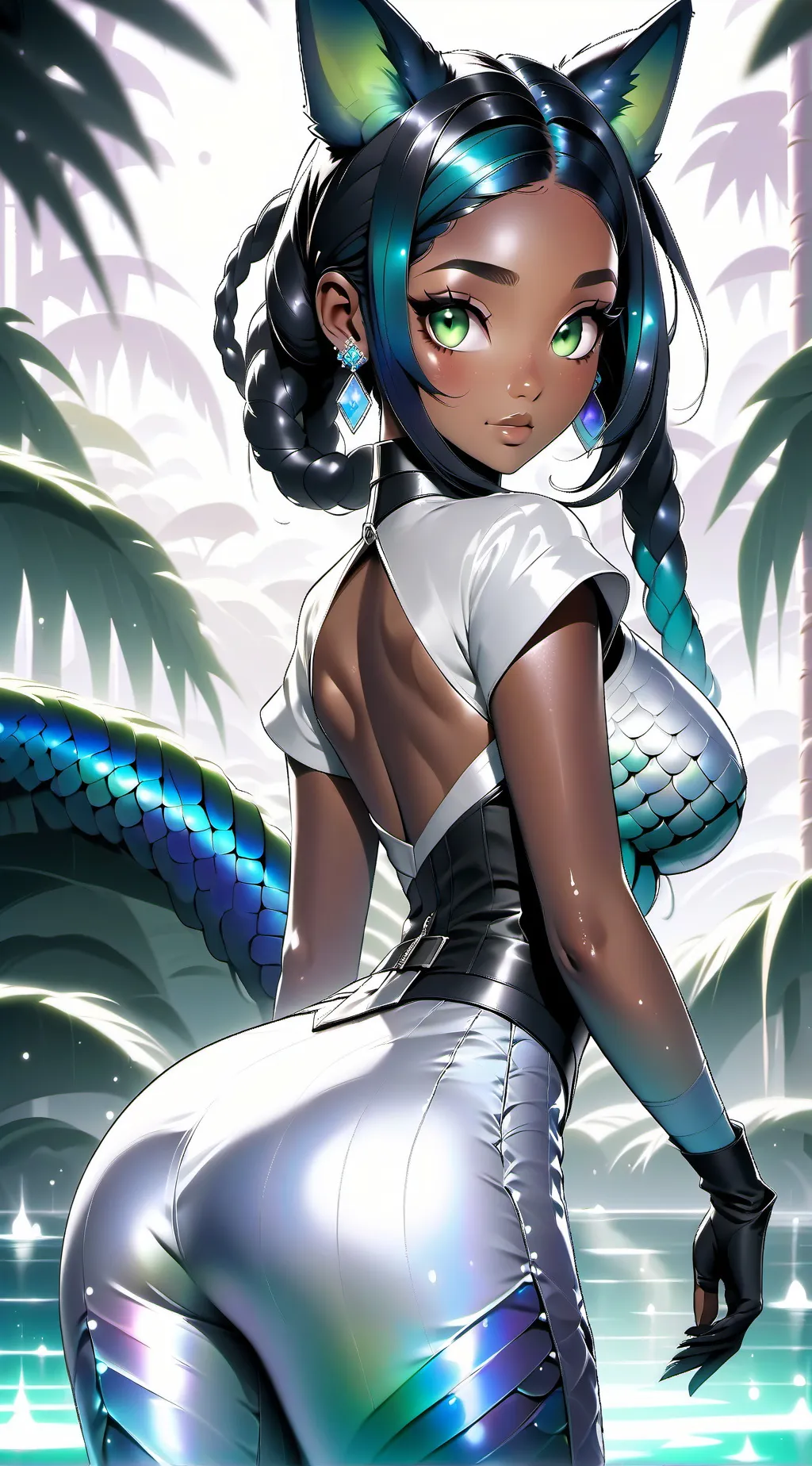 ai character: Willow  background