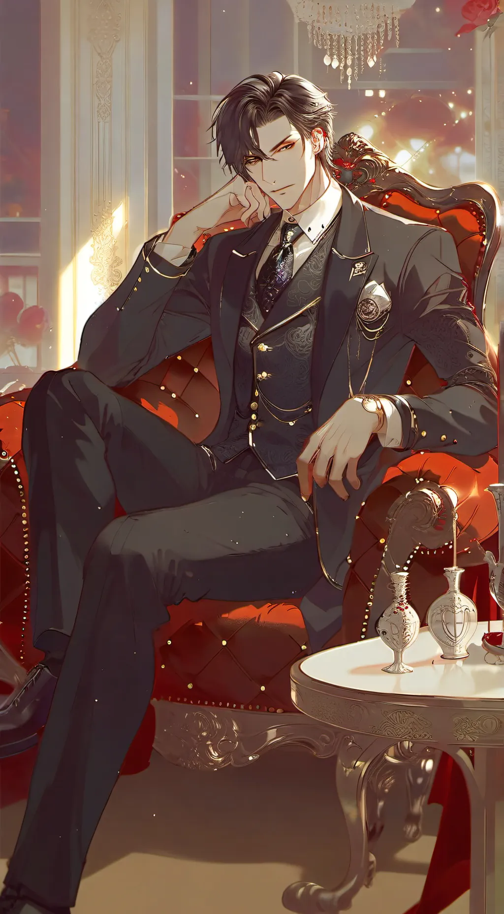 ai character: Alberto  background