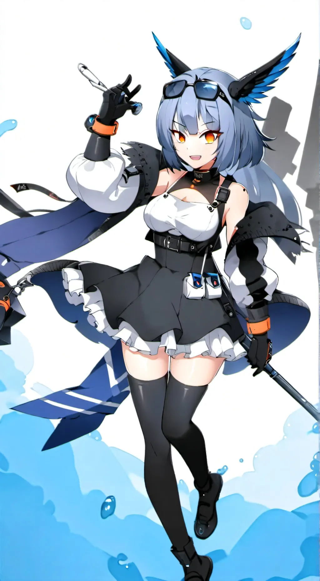ai character: Monsterverse Girls background