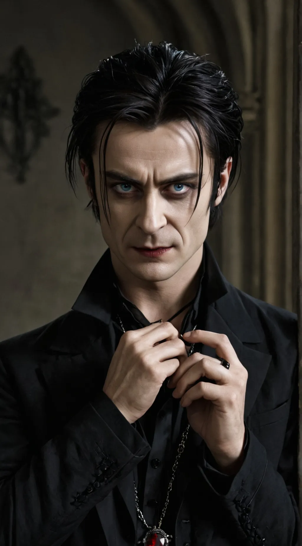 ai character: Dracula background