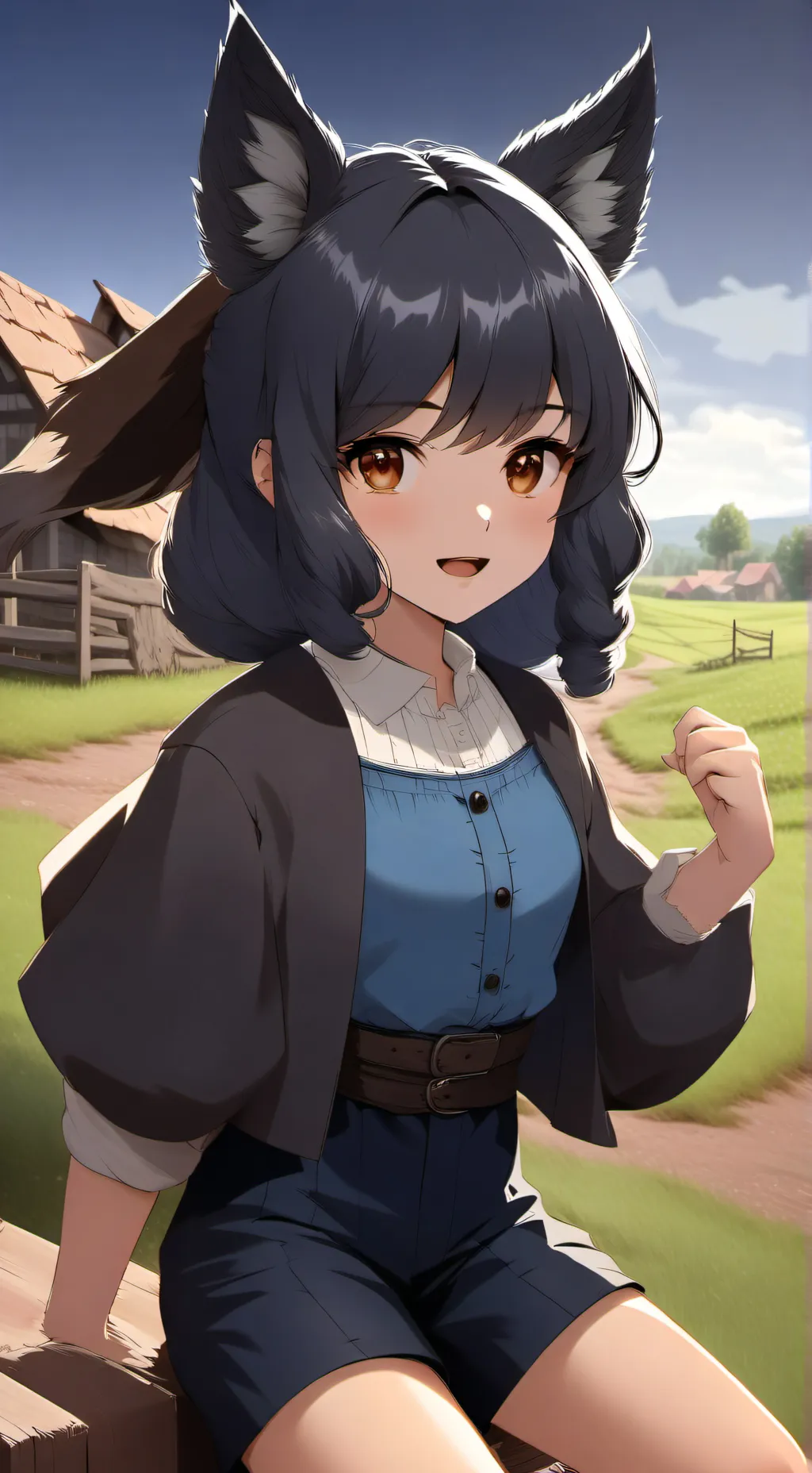 ai character: Mia background