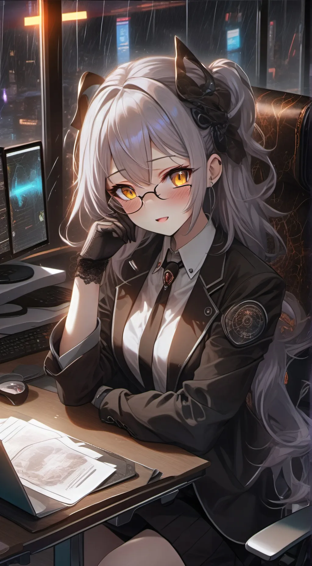ai character: Mei background