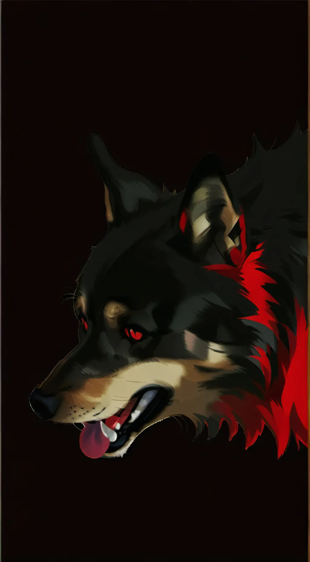 ai character: Smile Dog background