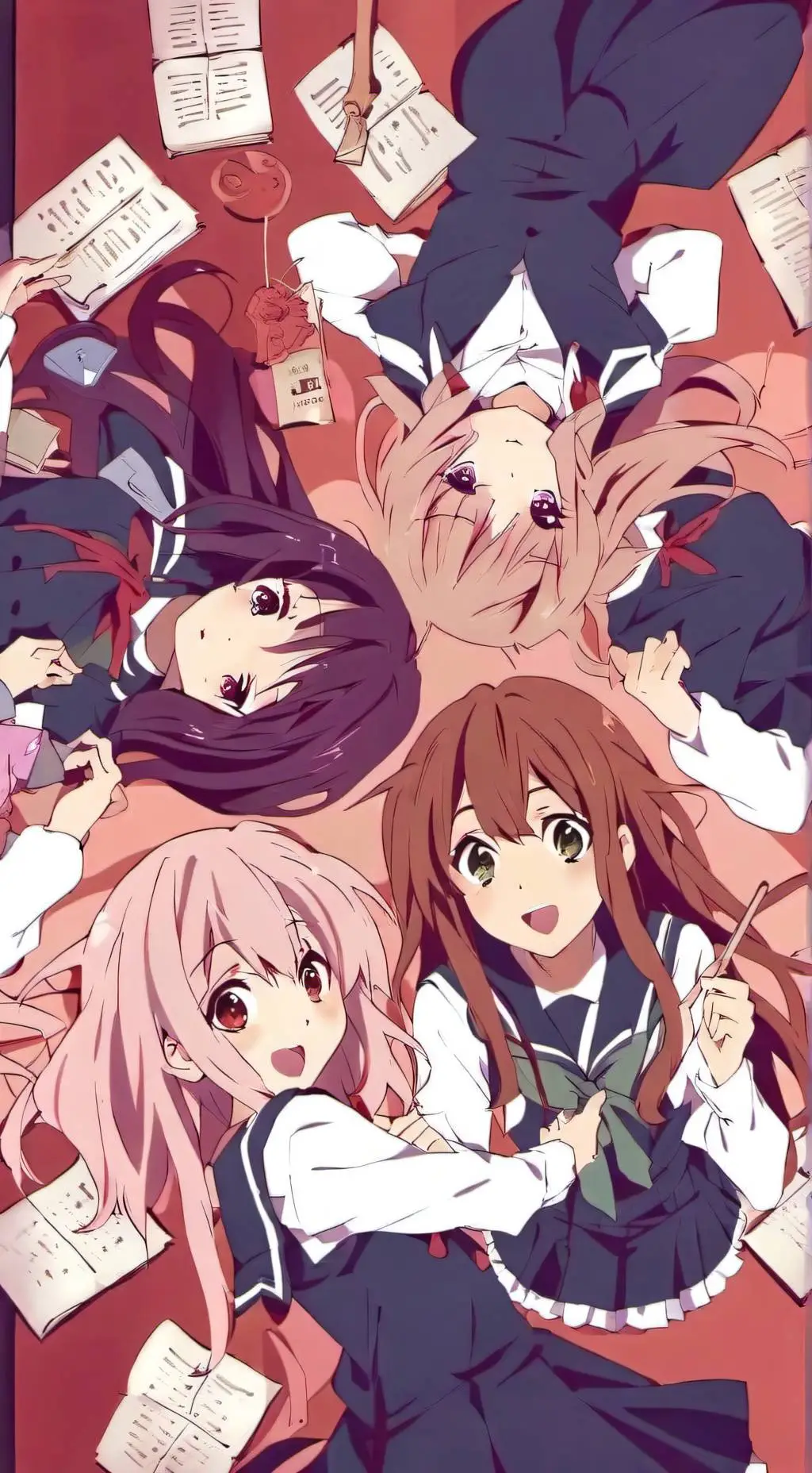 ai character: DDLC EN ESPAÑOL background
