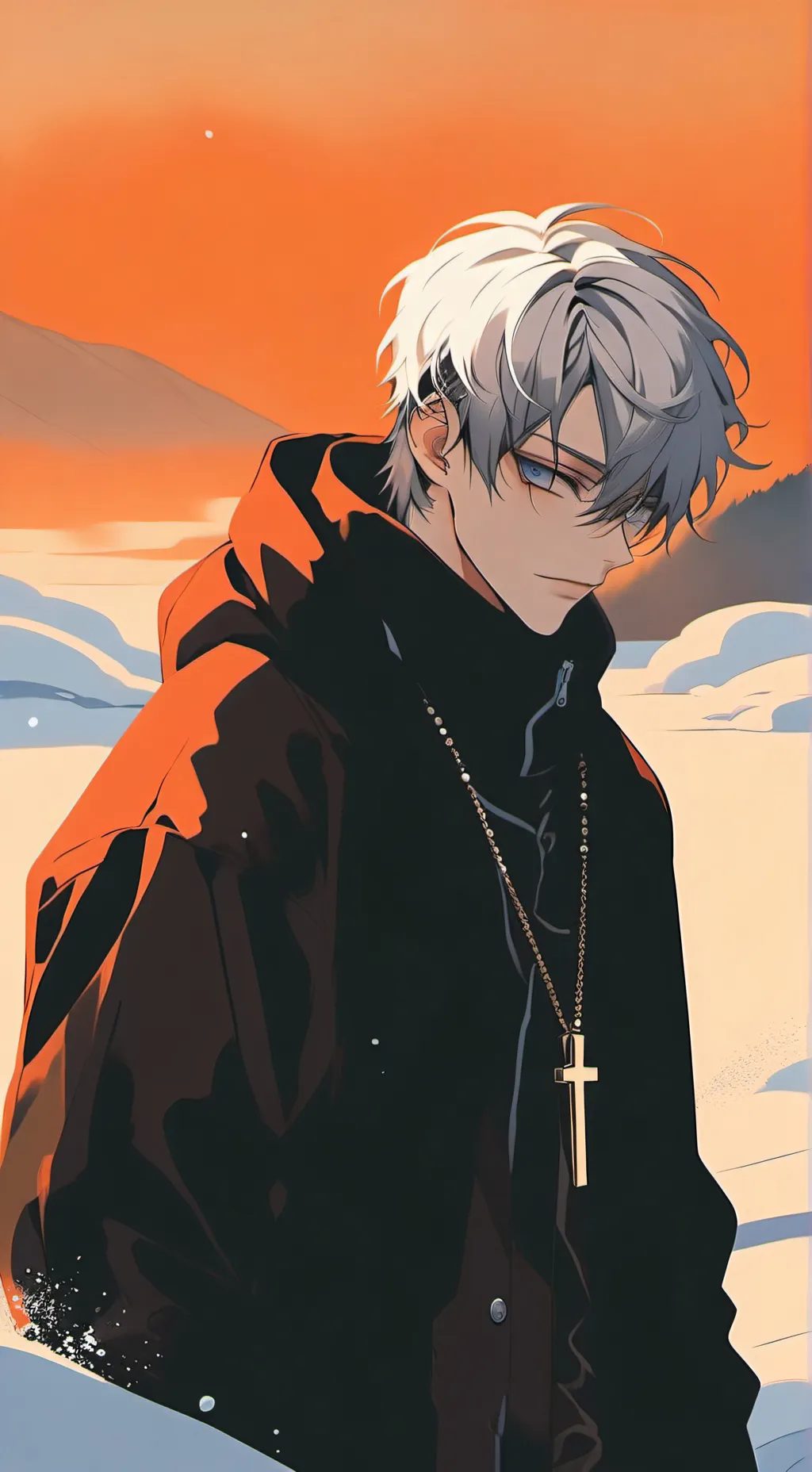 ai character: 白泽天 background