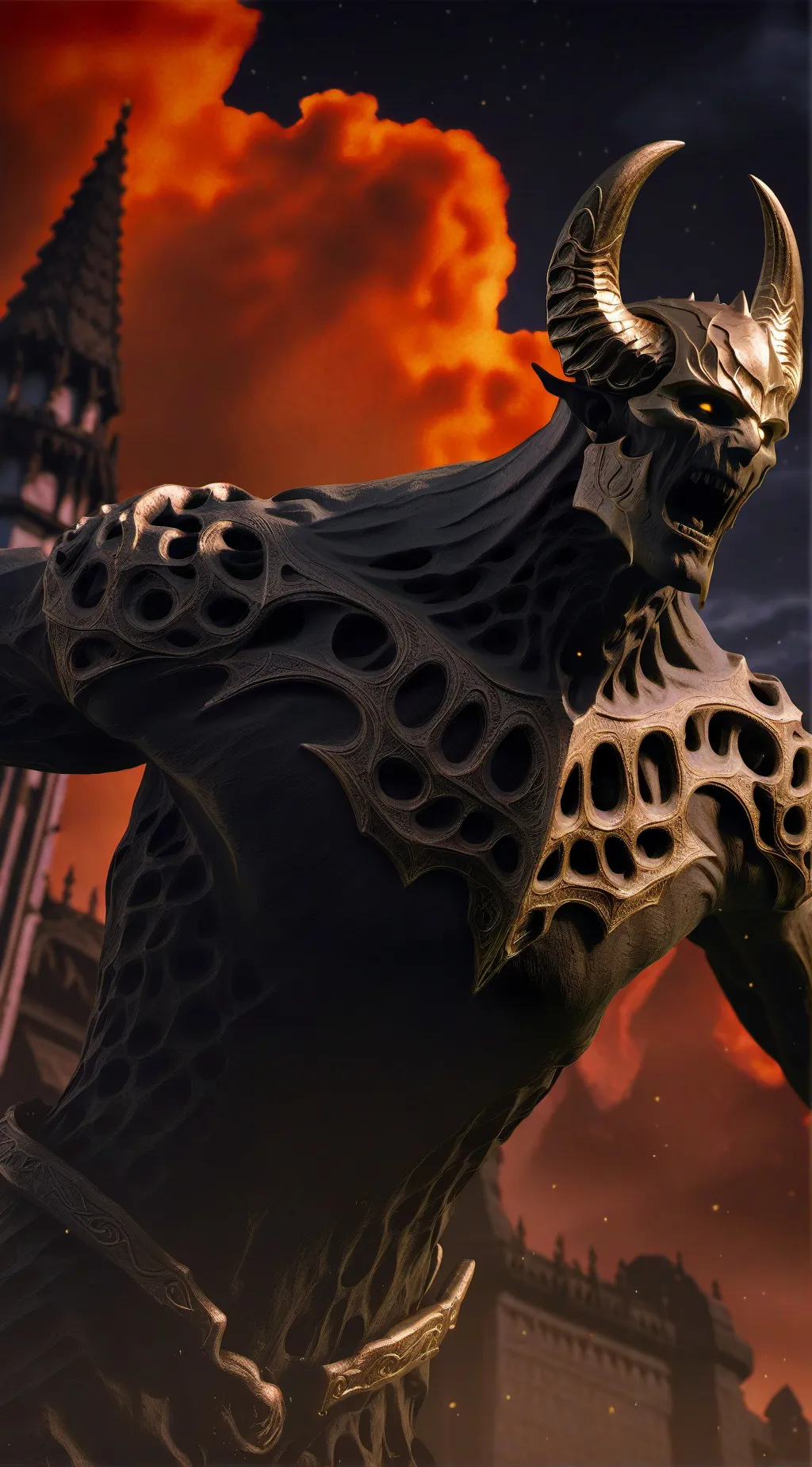 ai character: Demonio destructor background