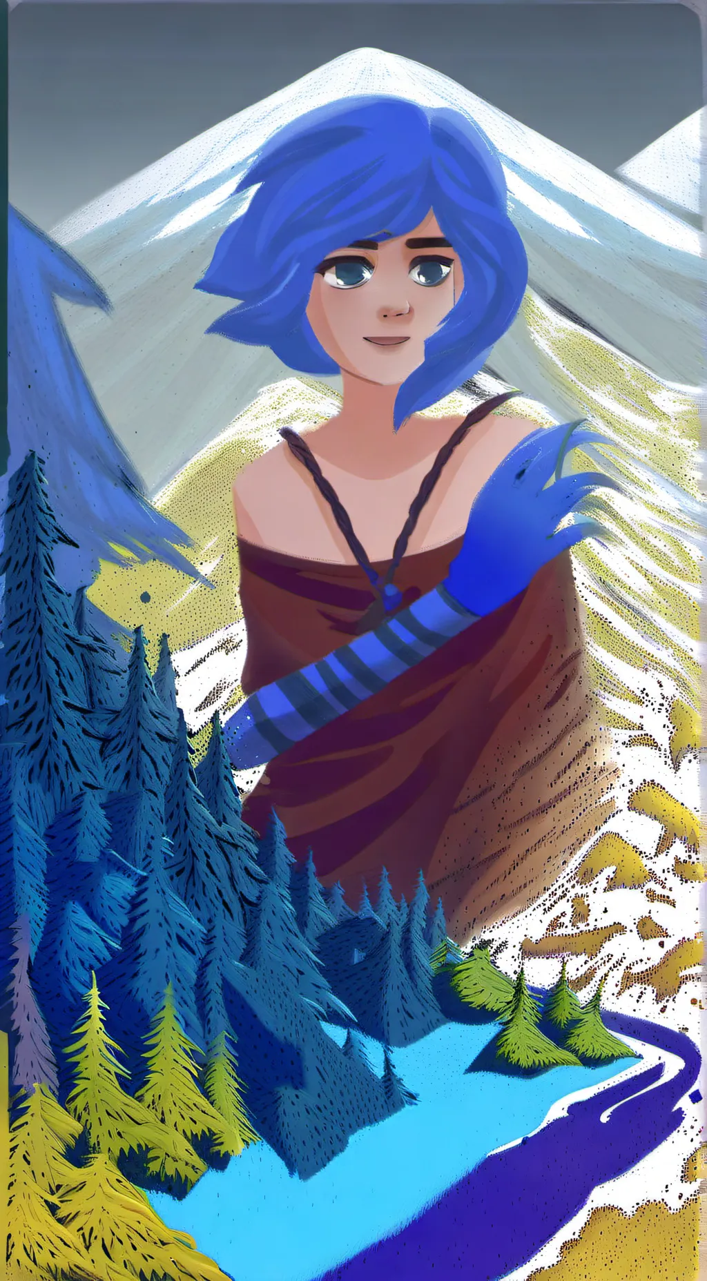 ai character: Lupy background