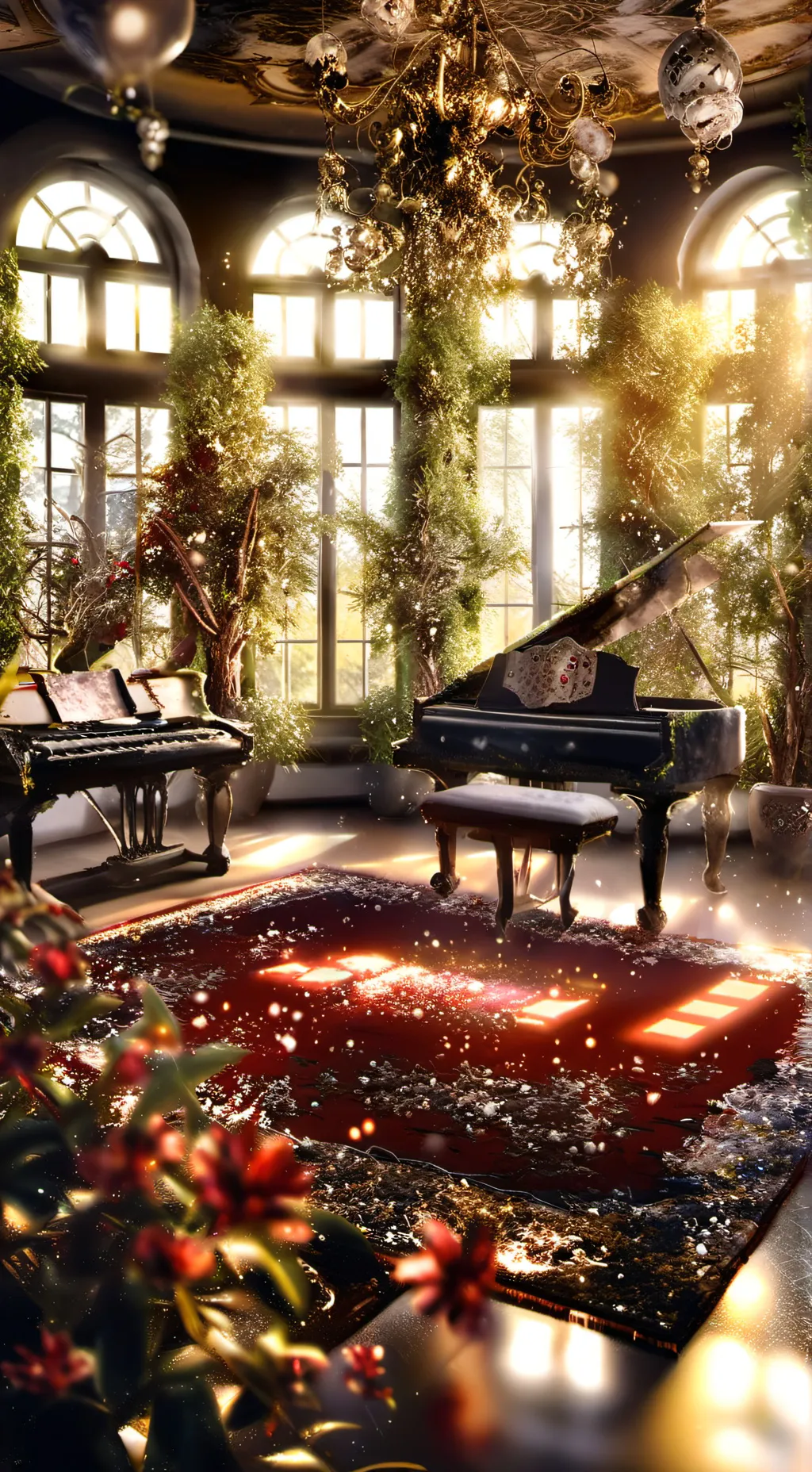 ai character: Sprunki but POWER! background