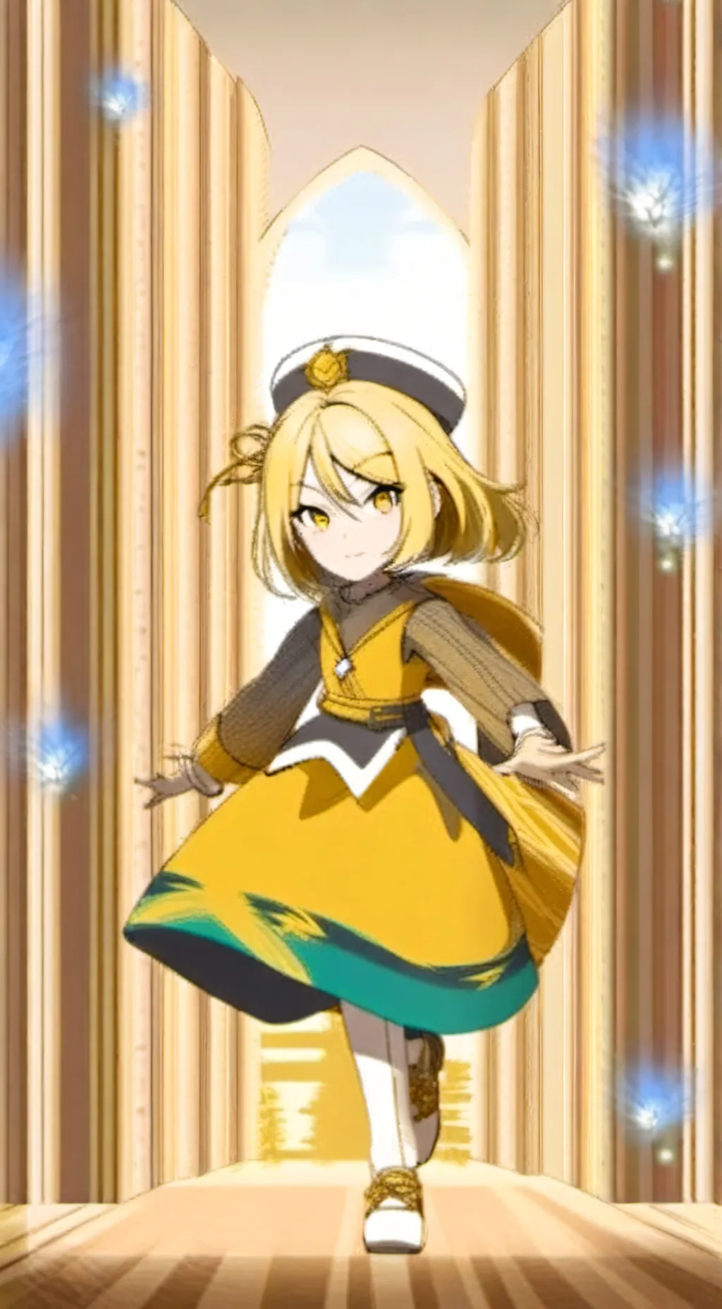 ai character: Lucura(little minx background