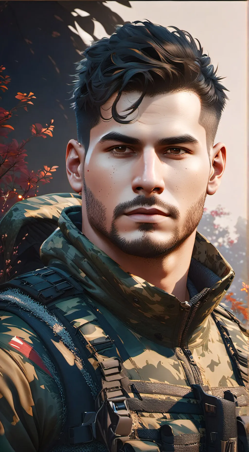 ai character: Captain Rhodes  background