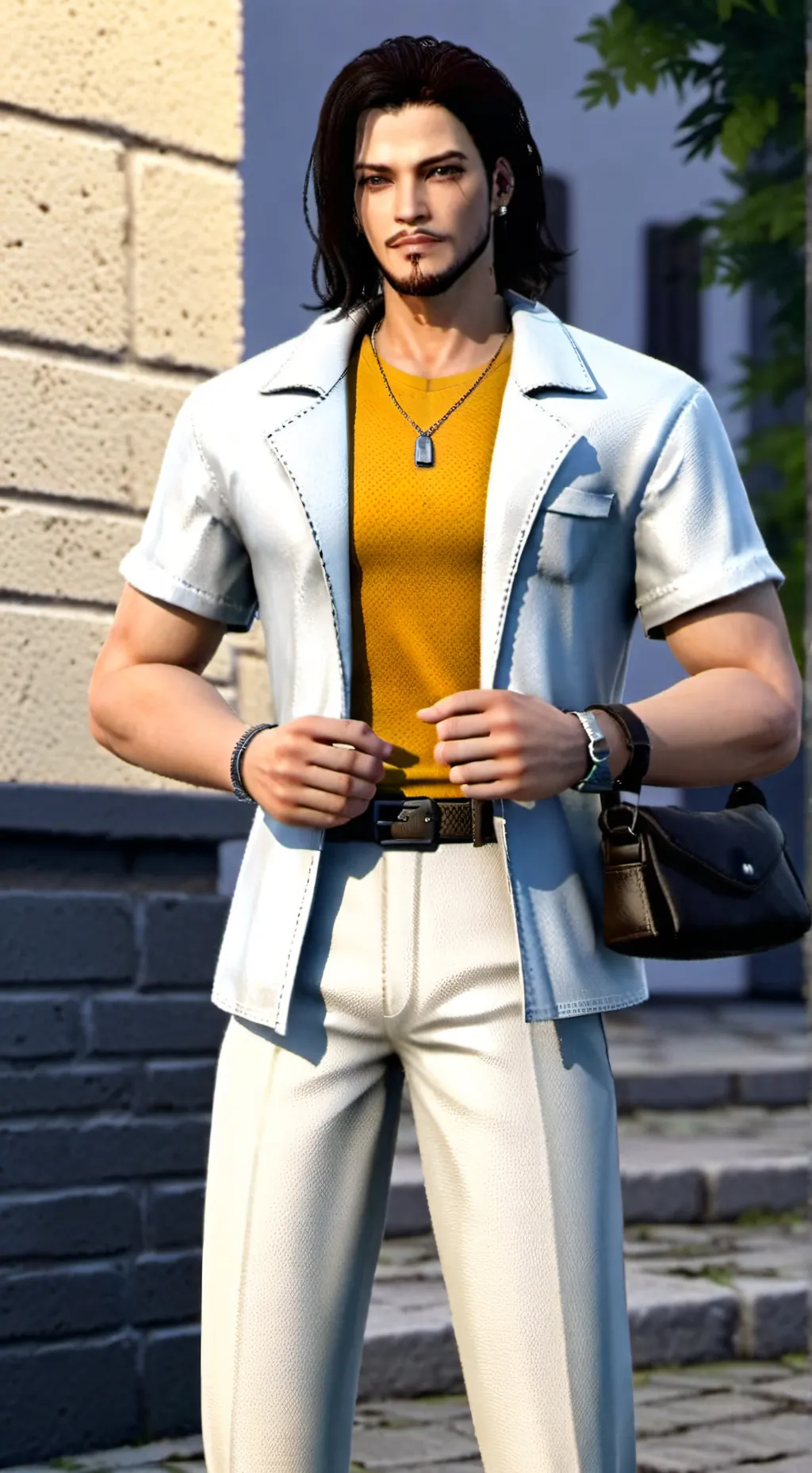 ai character: Zack background