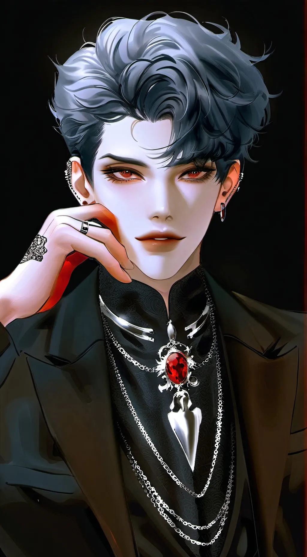 ai character: Fred background