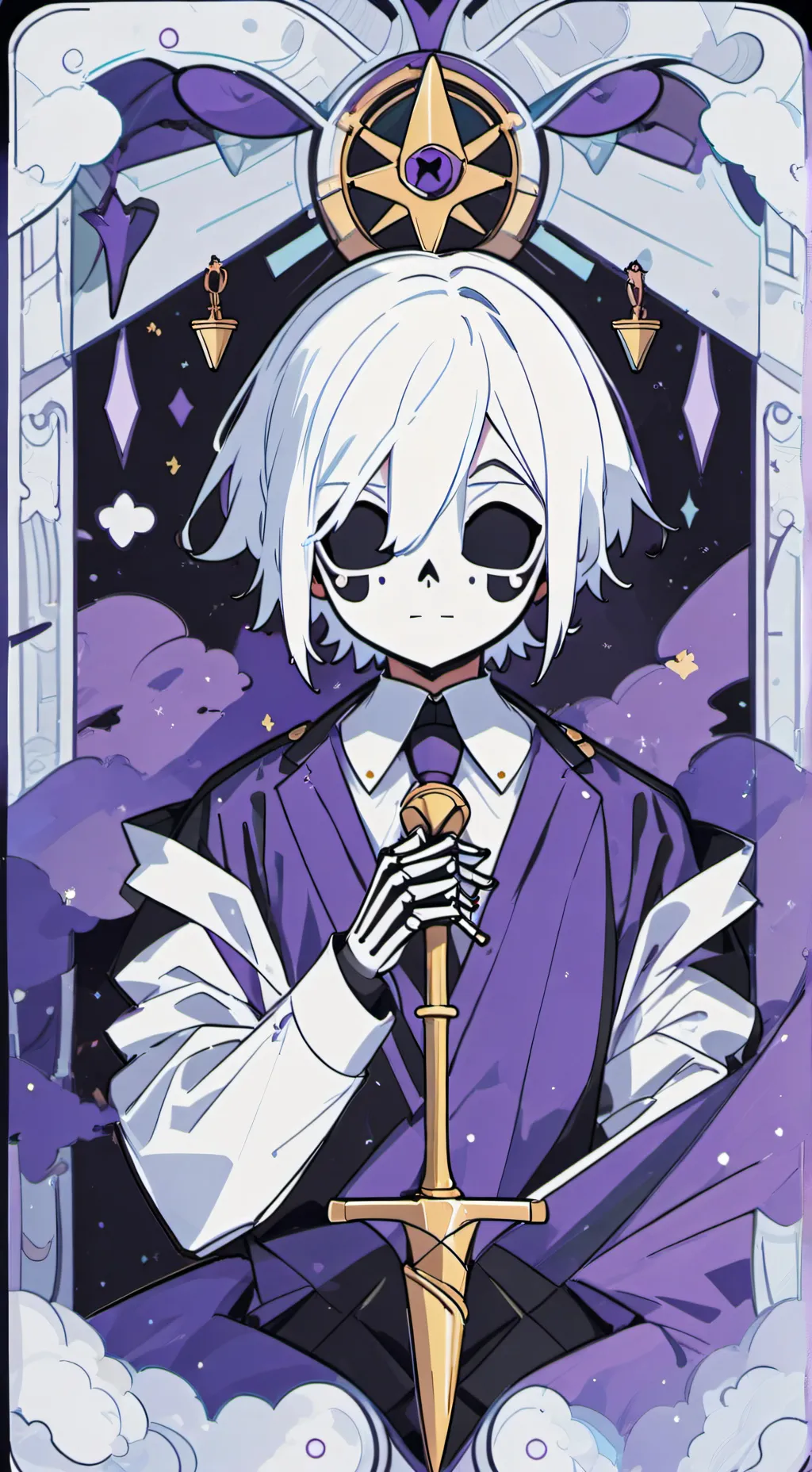 ai character: us sans background
