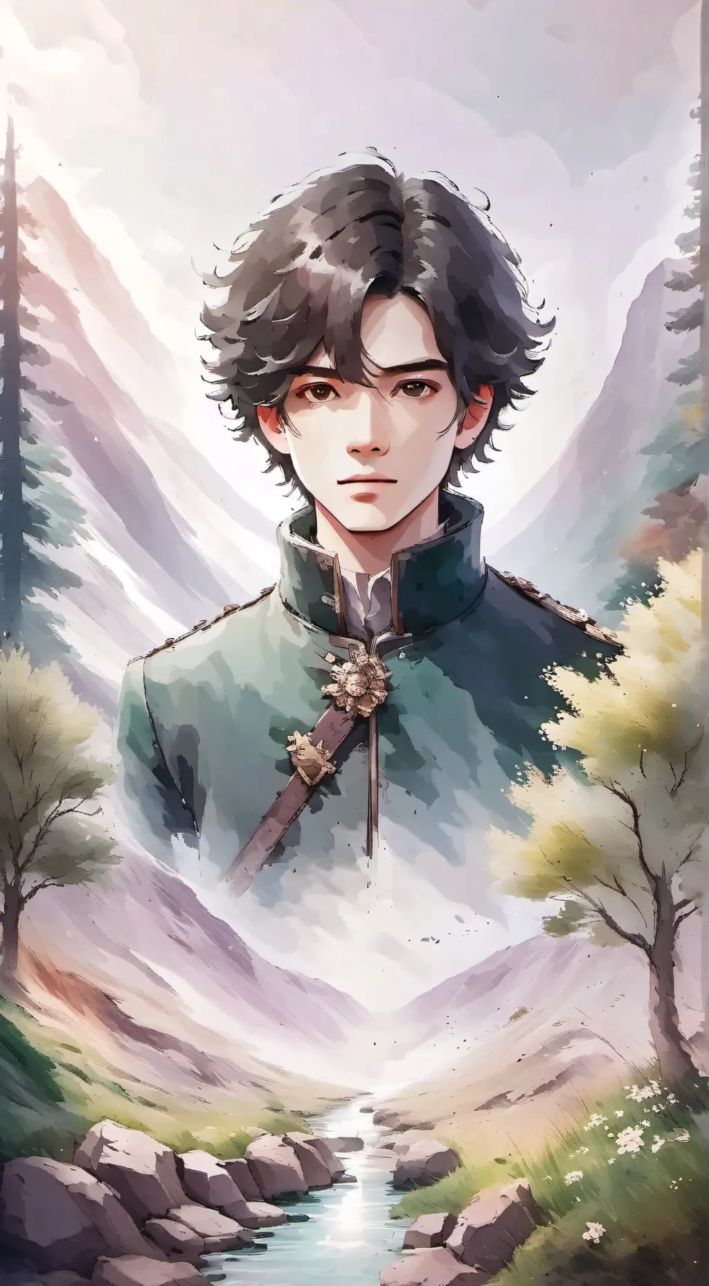 ai character: Hermano  background