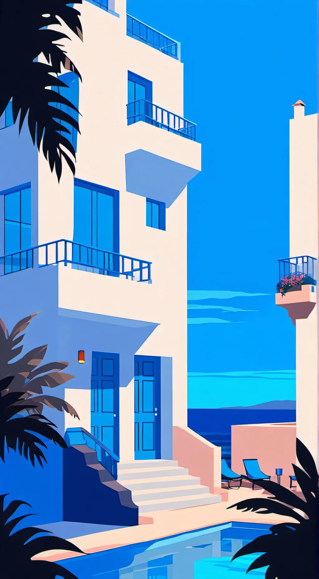 ai character: Familia BTS background