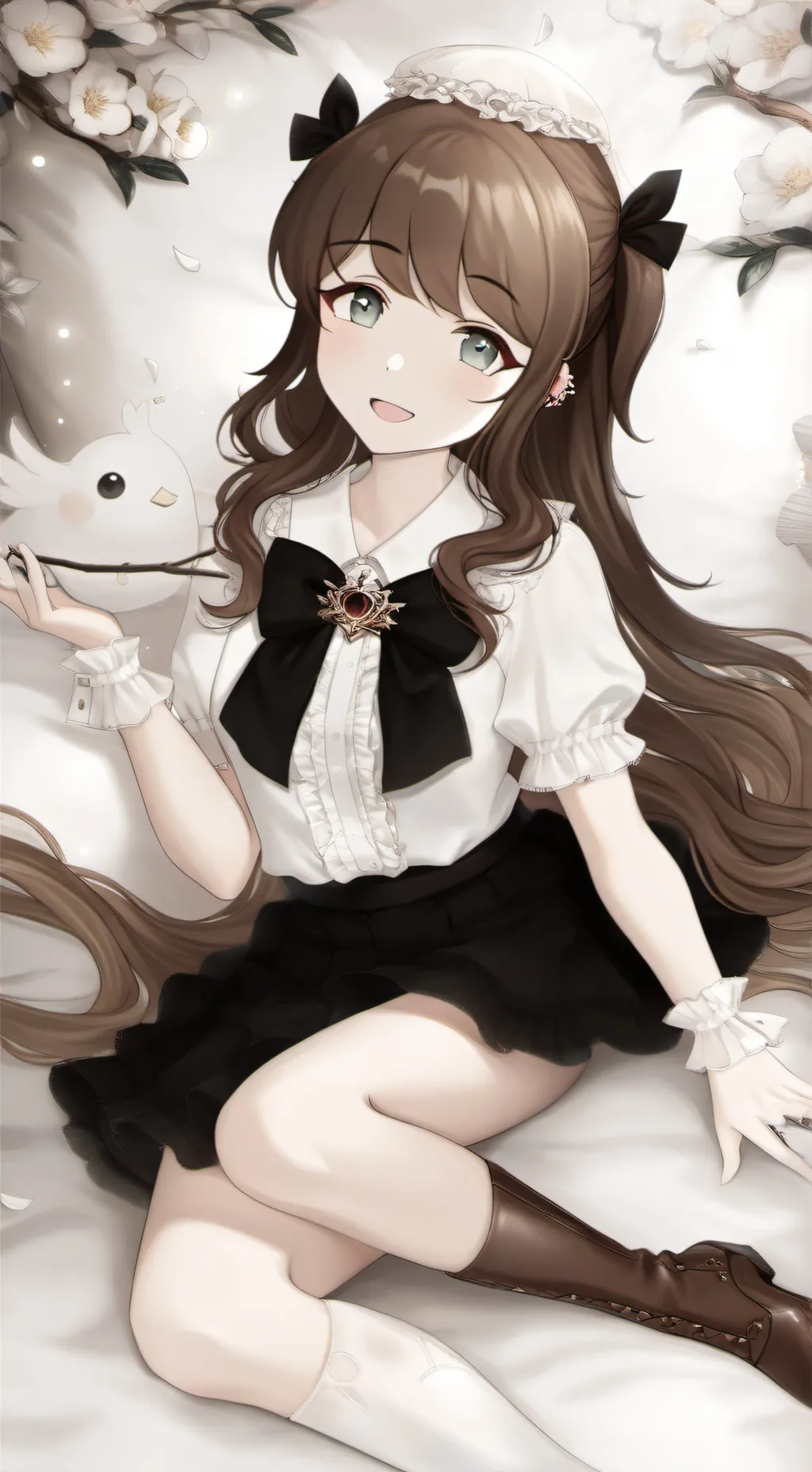 ai character: Izzy  background