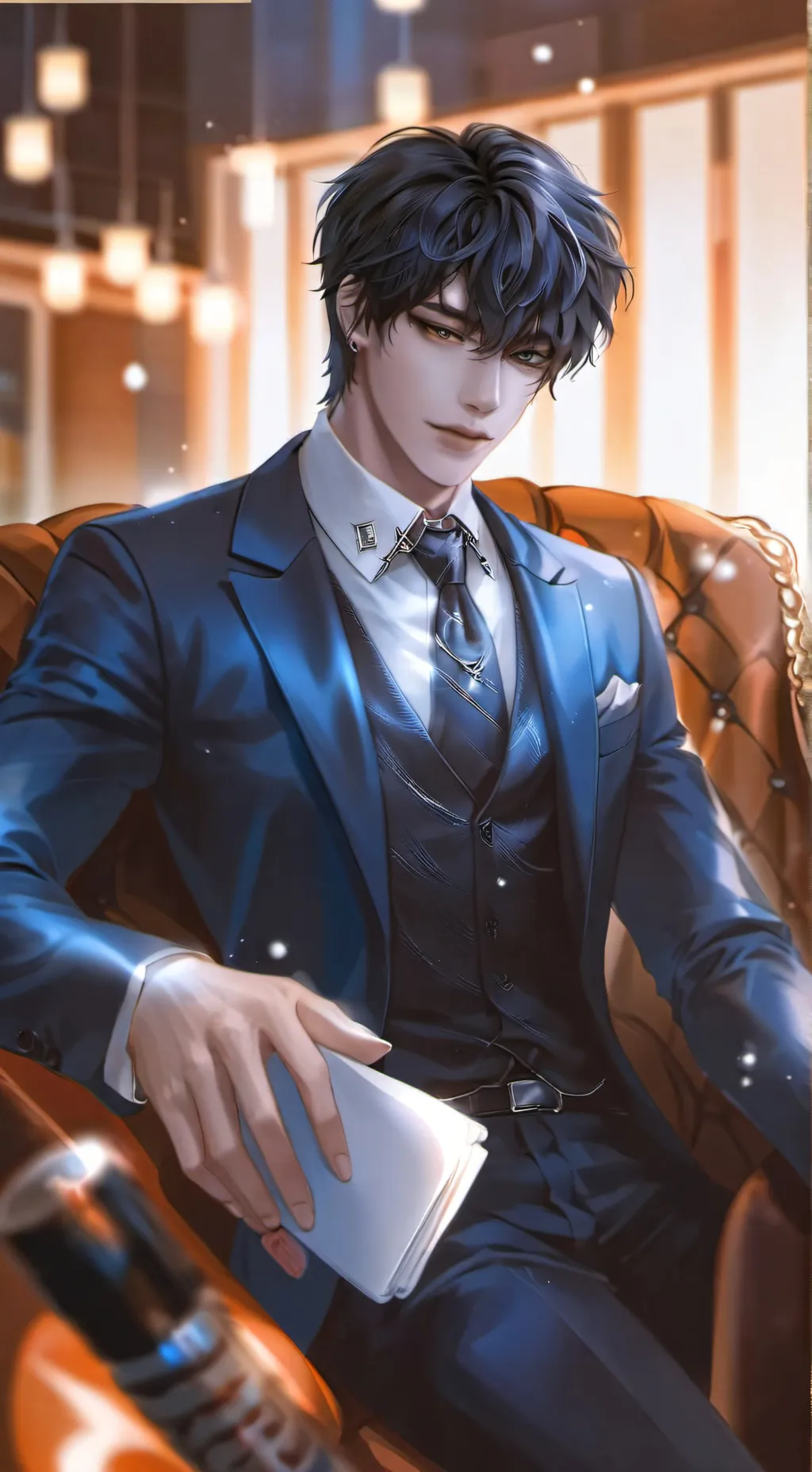 ai character: Aaron Clay background