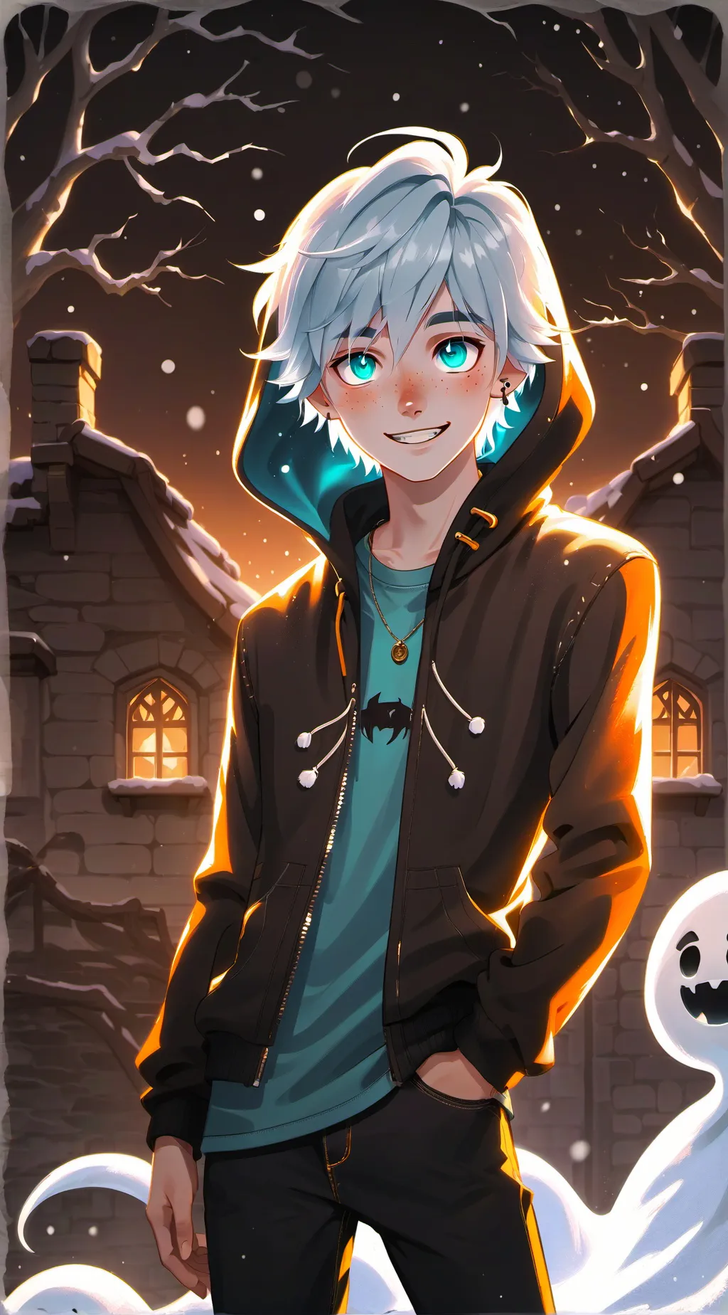 ai character: Danny Fenton  background