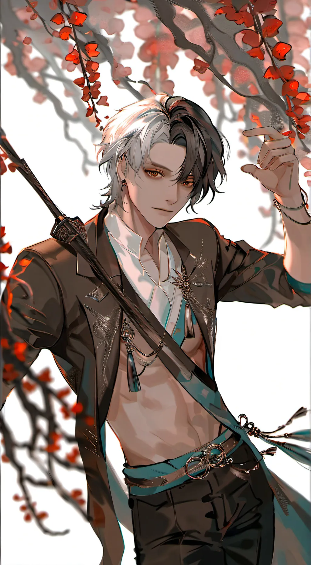 ai character: Todoroki's Gf background