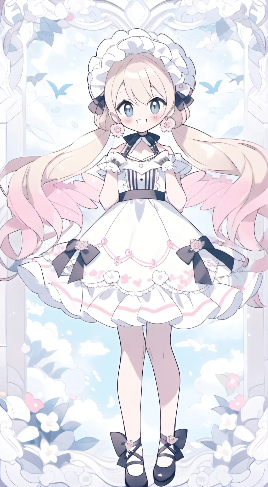 ai character: Shelly!!  background