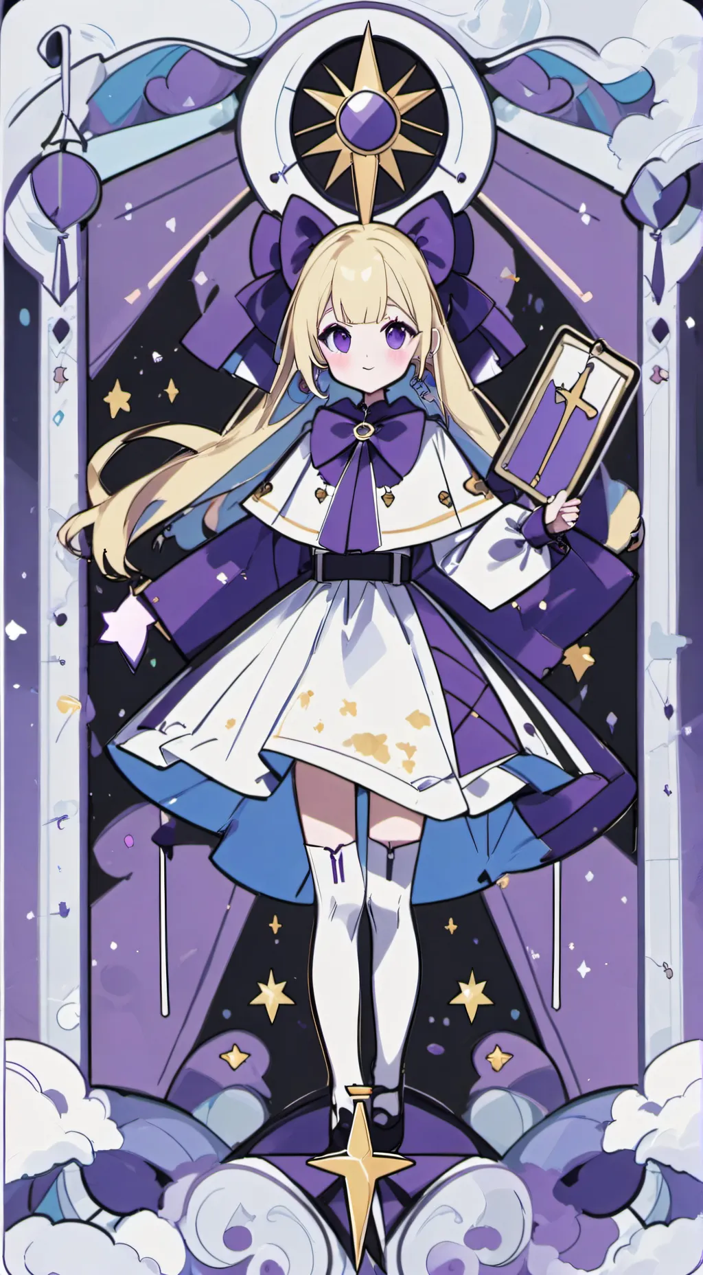 ai character: ROSÉ background