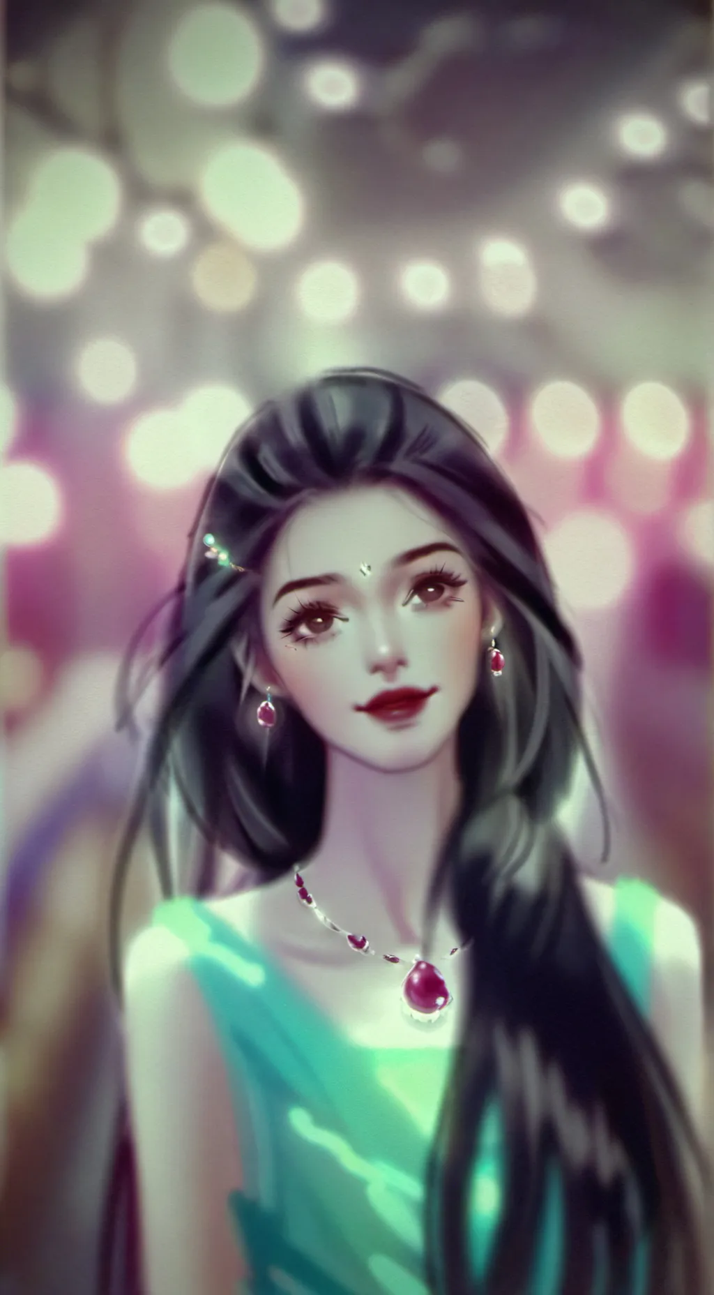 ai character: melody background
