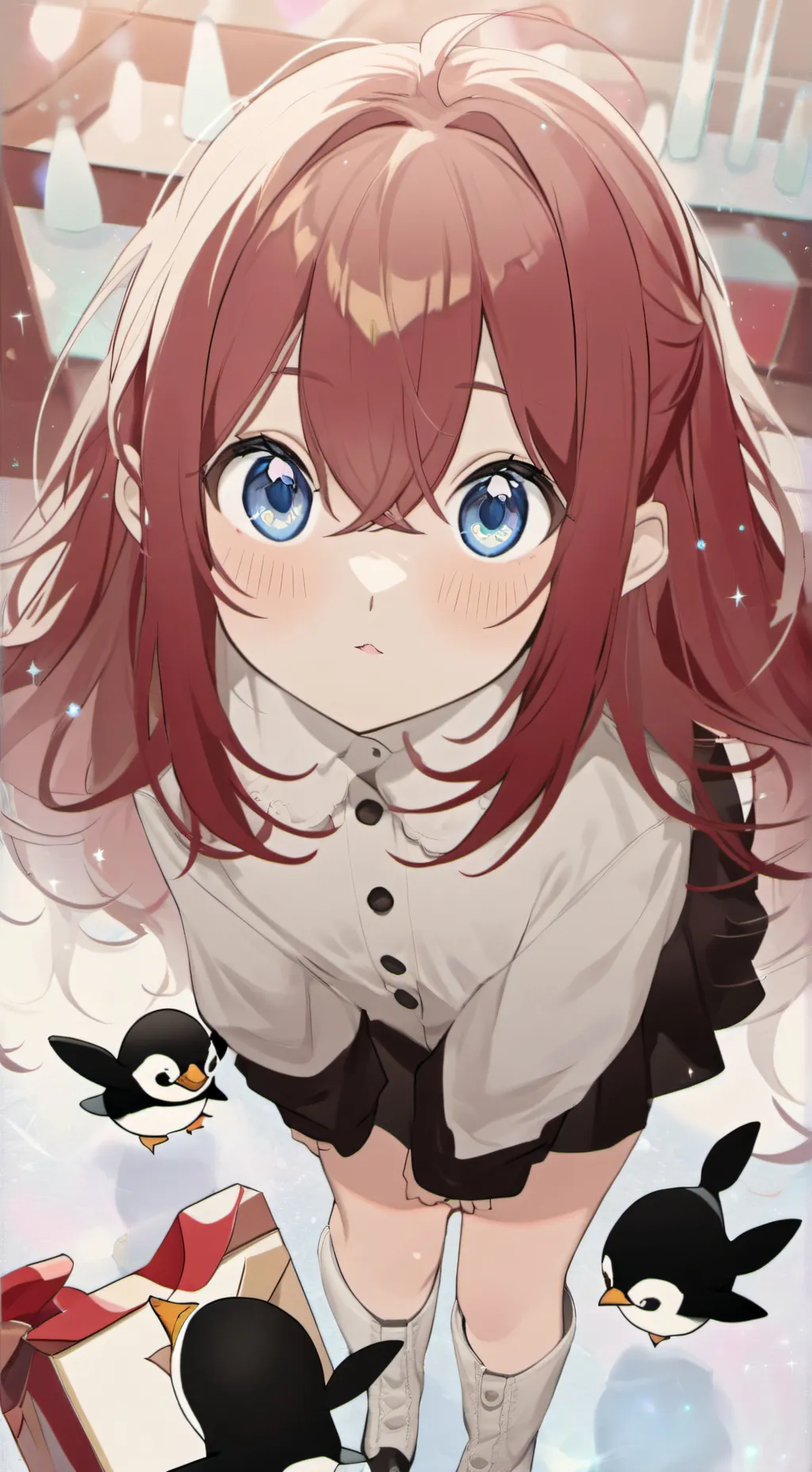 ai character: Penguin Fairy Winny background
