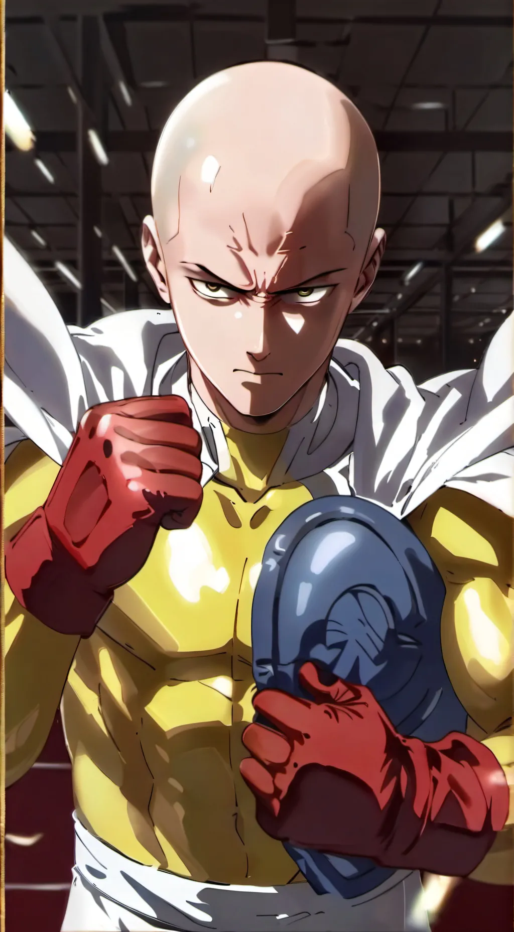 ai character: opm pero son bebe? background