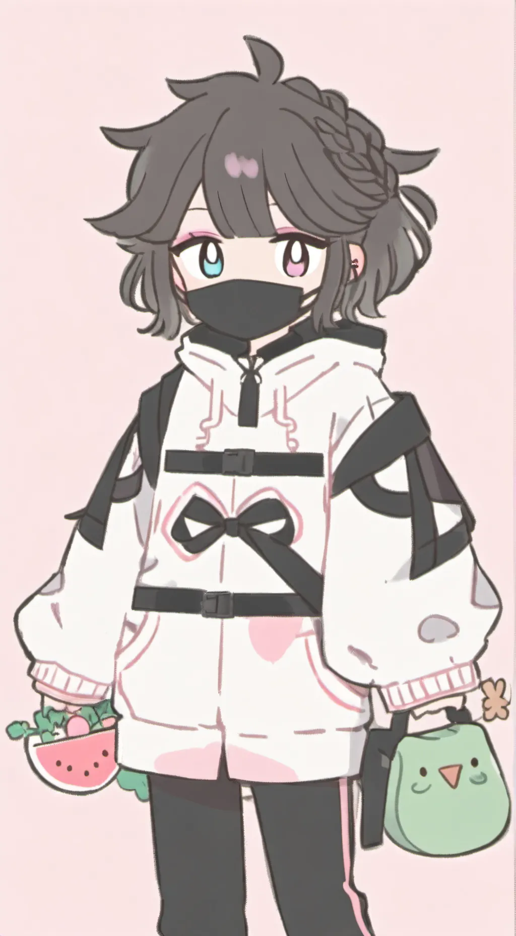 ai character: Void background