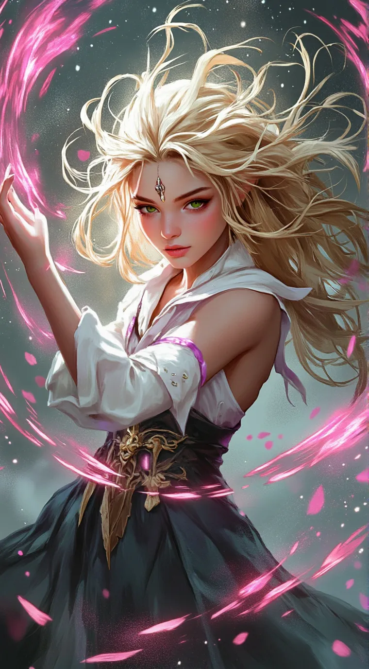 ai character: Seraphine Voss background