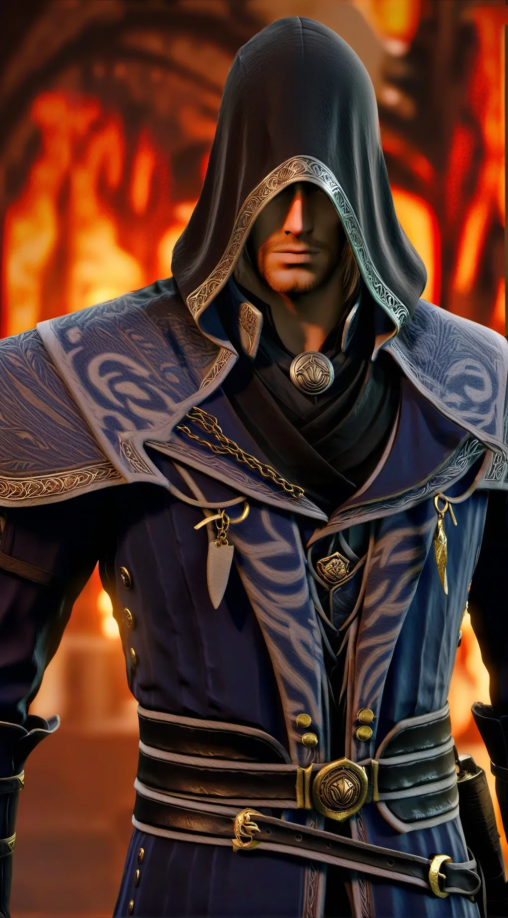 ai character: Shay Patrick Corma background