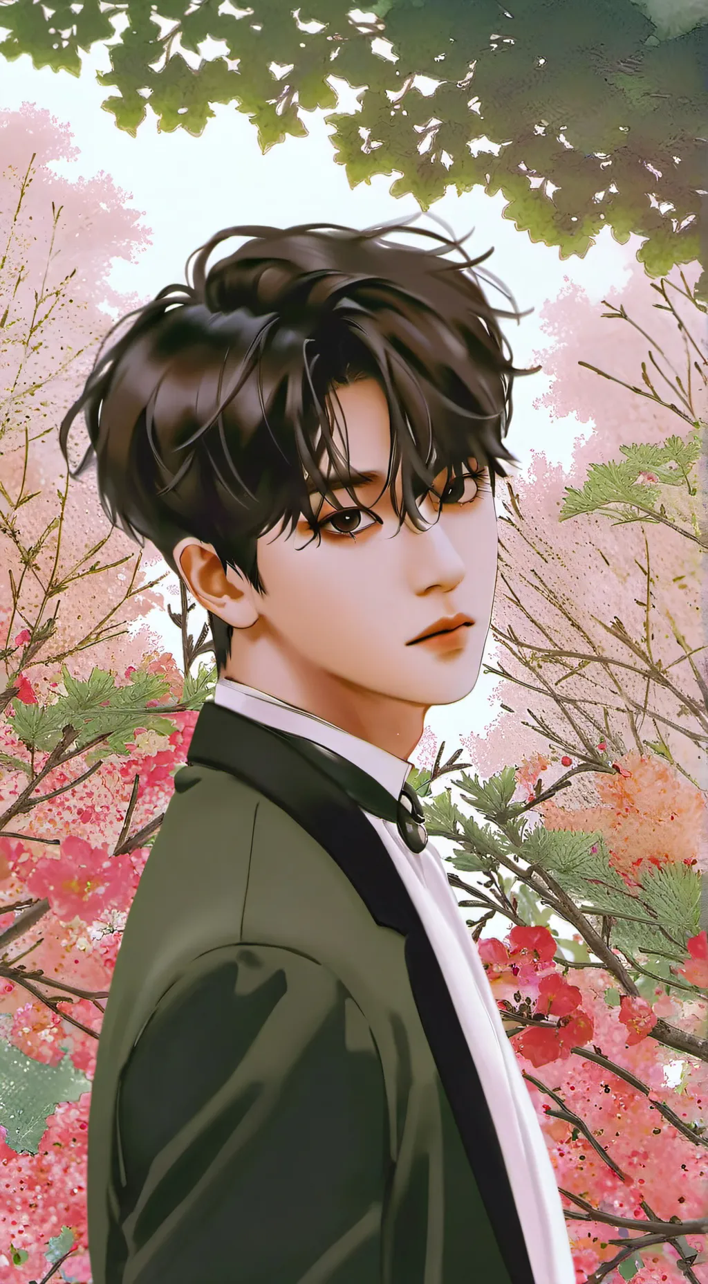 ai character: sanha background
