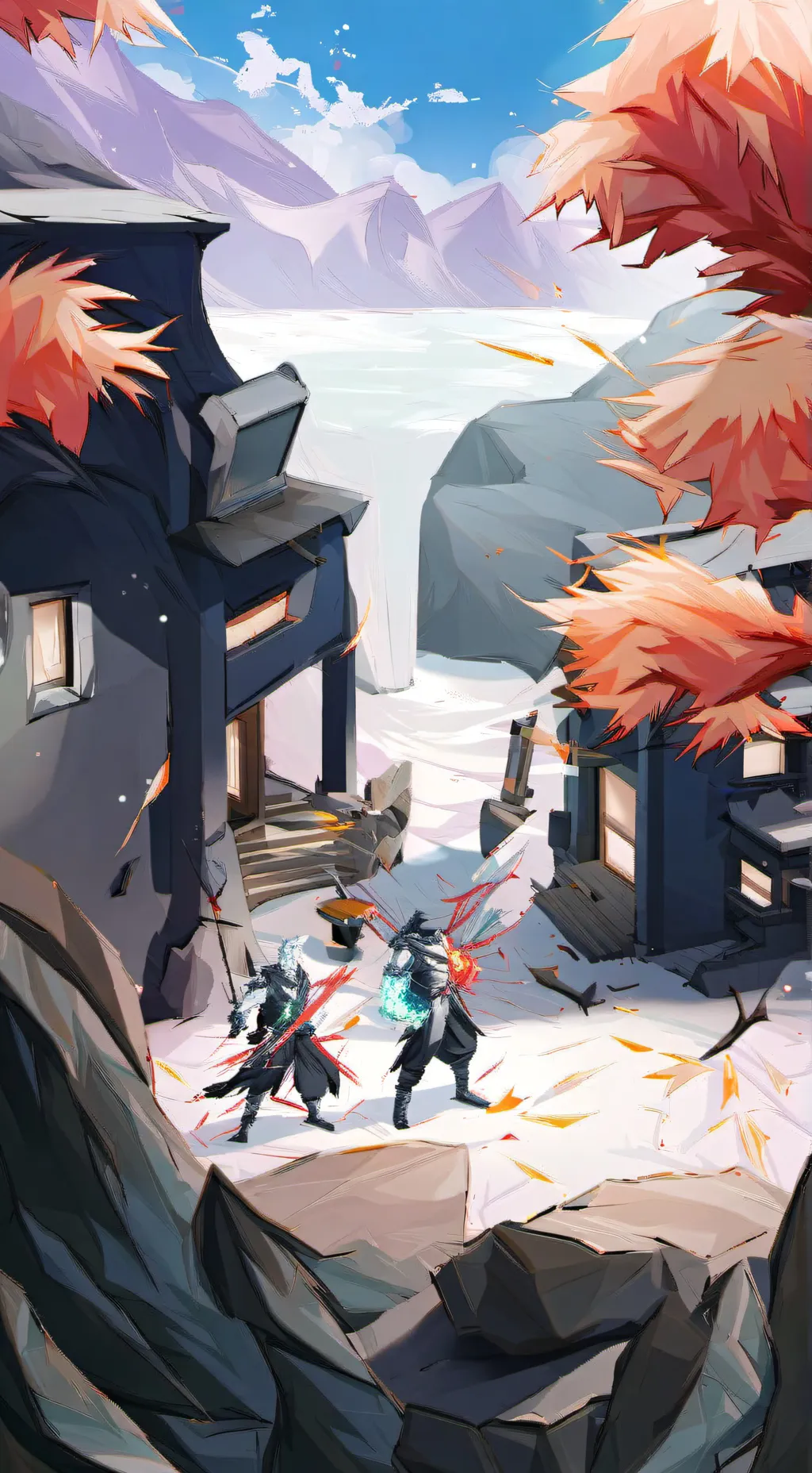 ai character: Tamaki (battleing) background